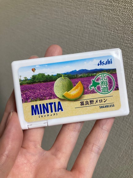 嘘が苦手なくま on LIPS 「前から気になってたふらのメロンミンティア!🍈思ったより味濃くて..」(2枚目)