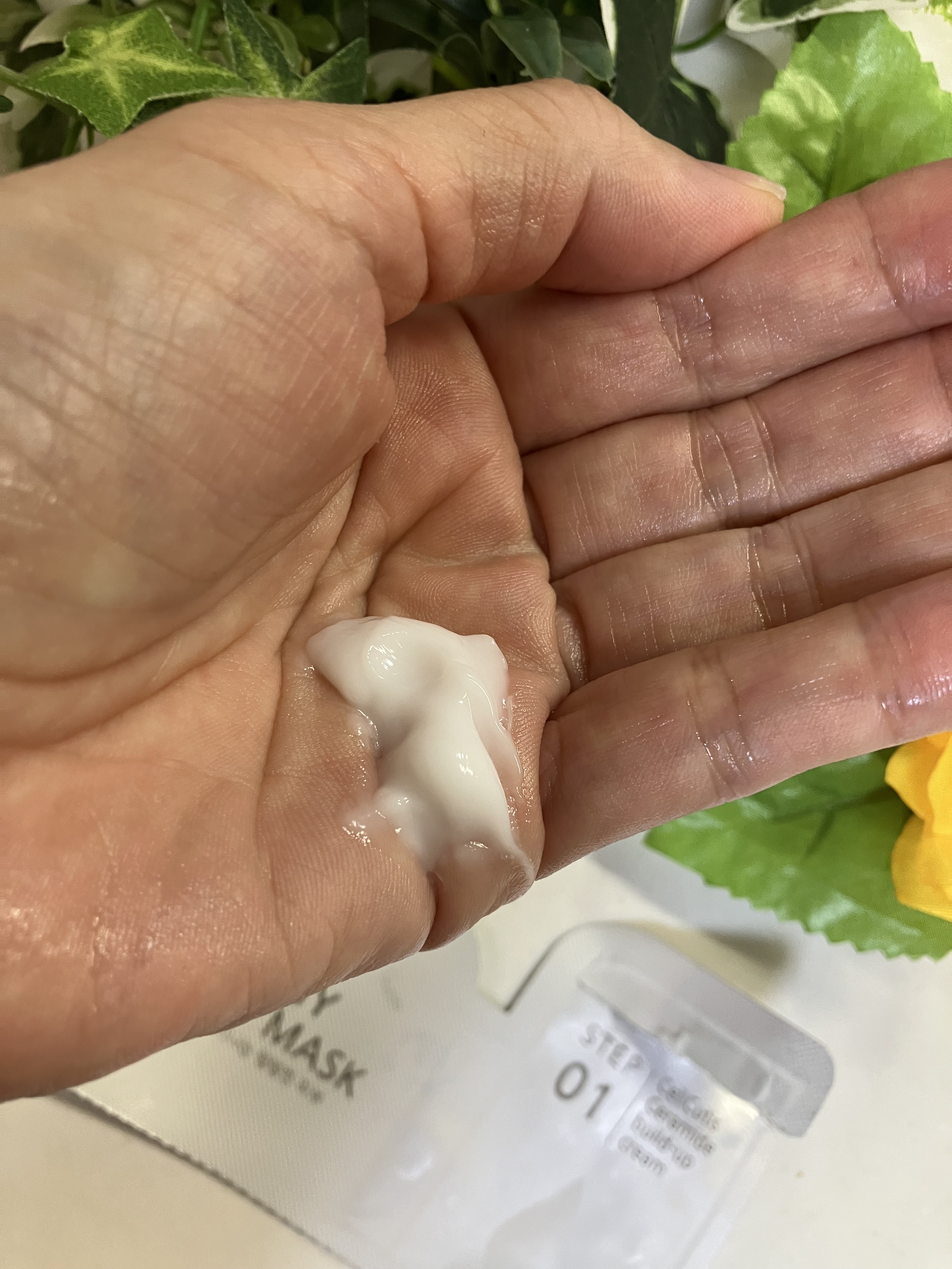 シナジー2ステップマスク  (幹細胞培養液マスクパック) /CellCutis/シートマスク・パックを使ったクチコミ（3枚目）