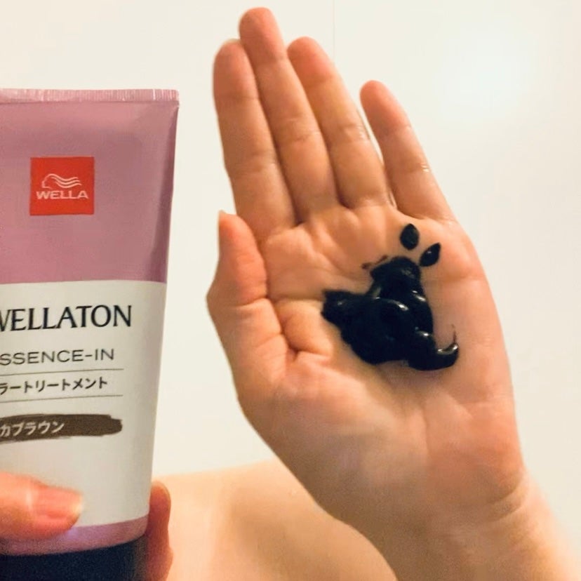 ウエラトーン エッセンスイン カラートリートメント/ウエラ/ヘアカラーを使ったクチコミ(2枚目)
