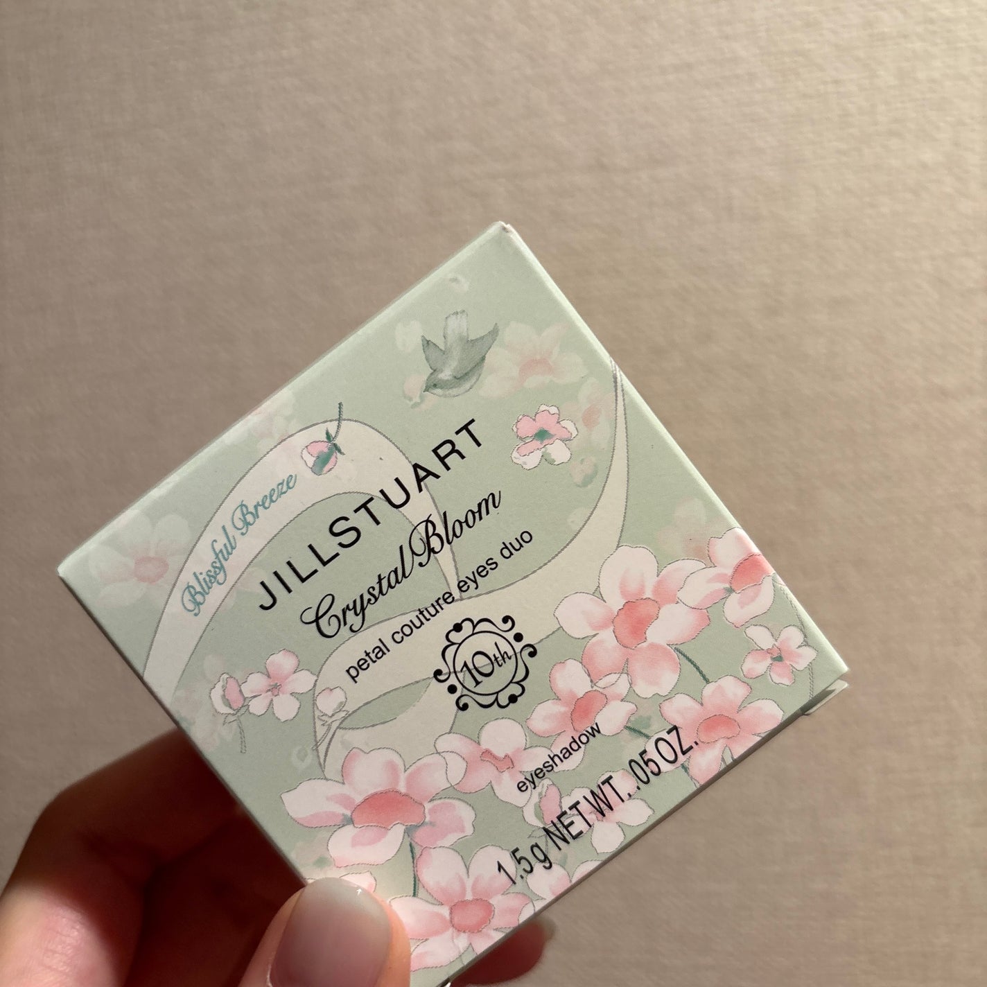 ジルスチュアート クリスタルブルーム ペタルクチュールアイズ デュオ/JILL STUART/アイシャドウパレットを使ったクチコミ(4枚目)