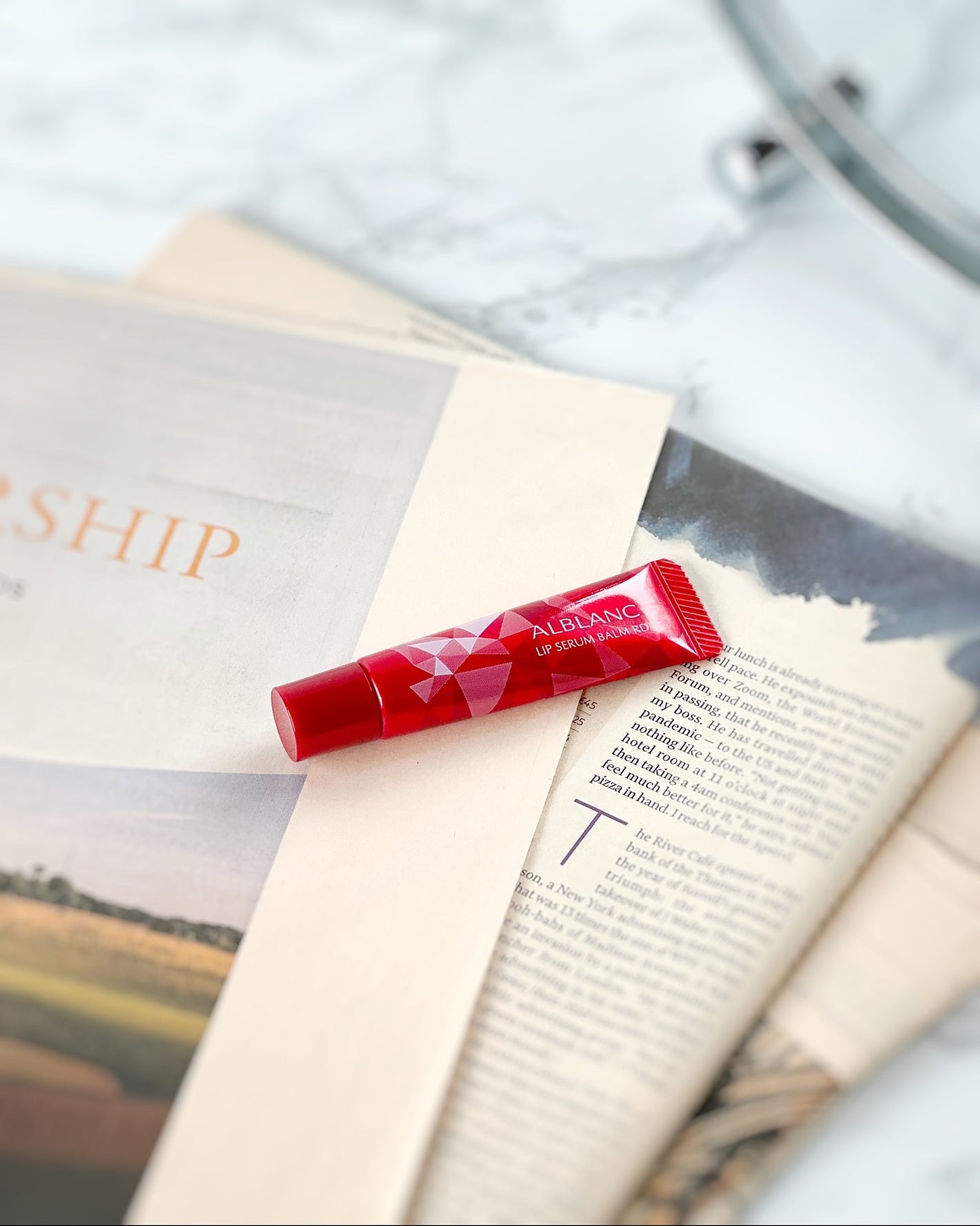 アルブラン リップセラムバーム/ALBLANC/リップバームを使ったクチコミ(1枚目)