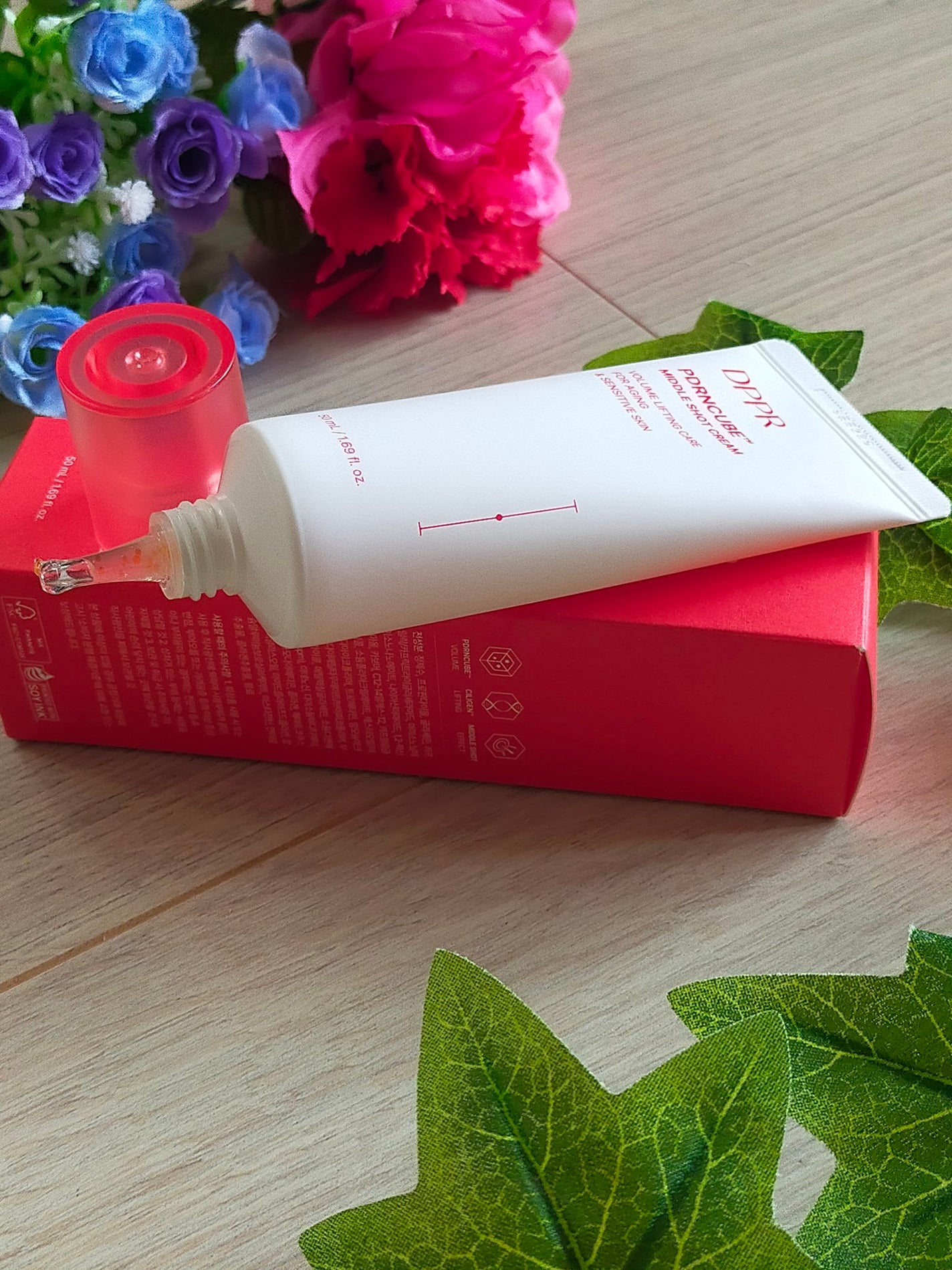 DPPR PDRN CUBE ミドルショットクリーム/DPPR/フェイスクリームを使ったクチコミ(2枚目)