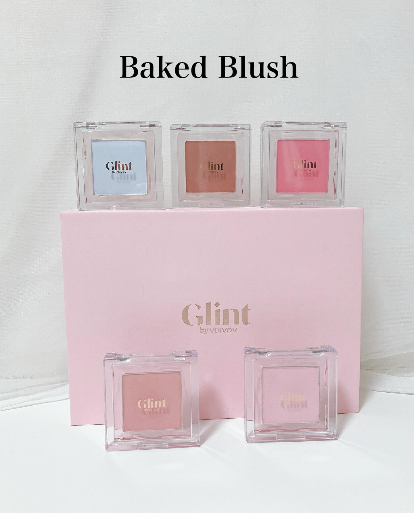 ベイクドブラッシュ/Glint/パウダーチークを使ったクチコミ（2枚目）