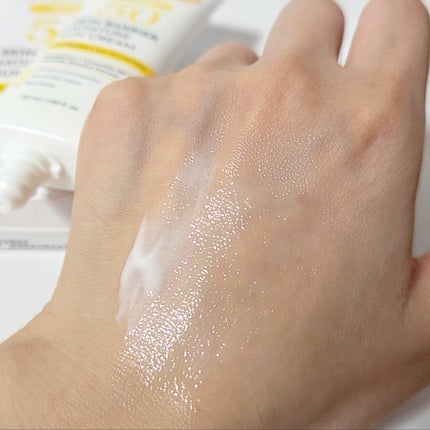 スキンバリアモイスチャーサンクリーム/Ongredients/日焼け止めクリームを使ったクチコミ(5枚目)