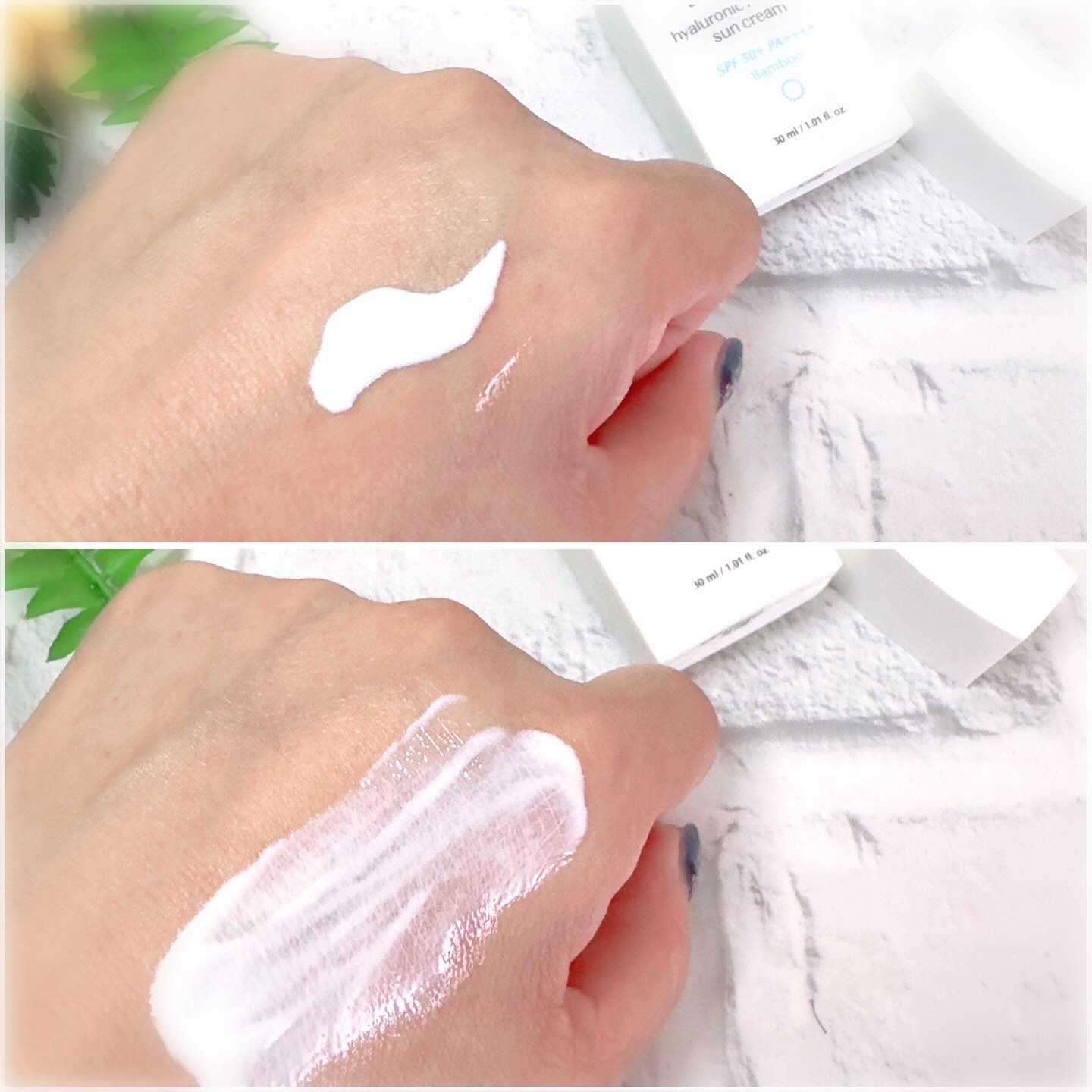 スキングロウ日焼け止め SPF50+ PA++++/Luvum/日焼け止めローションを使ったクチコミ（2枚目）