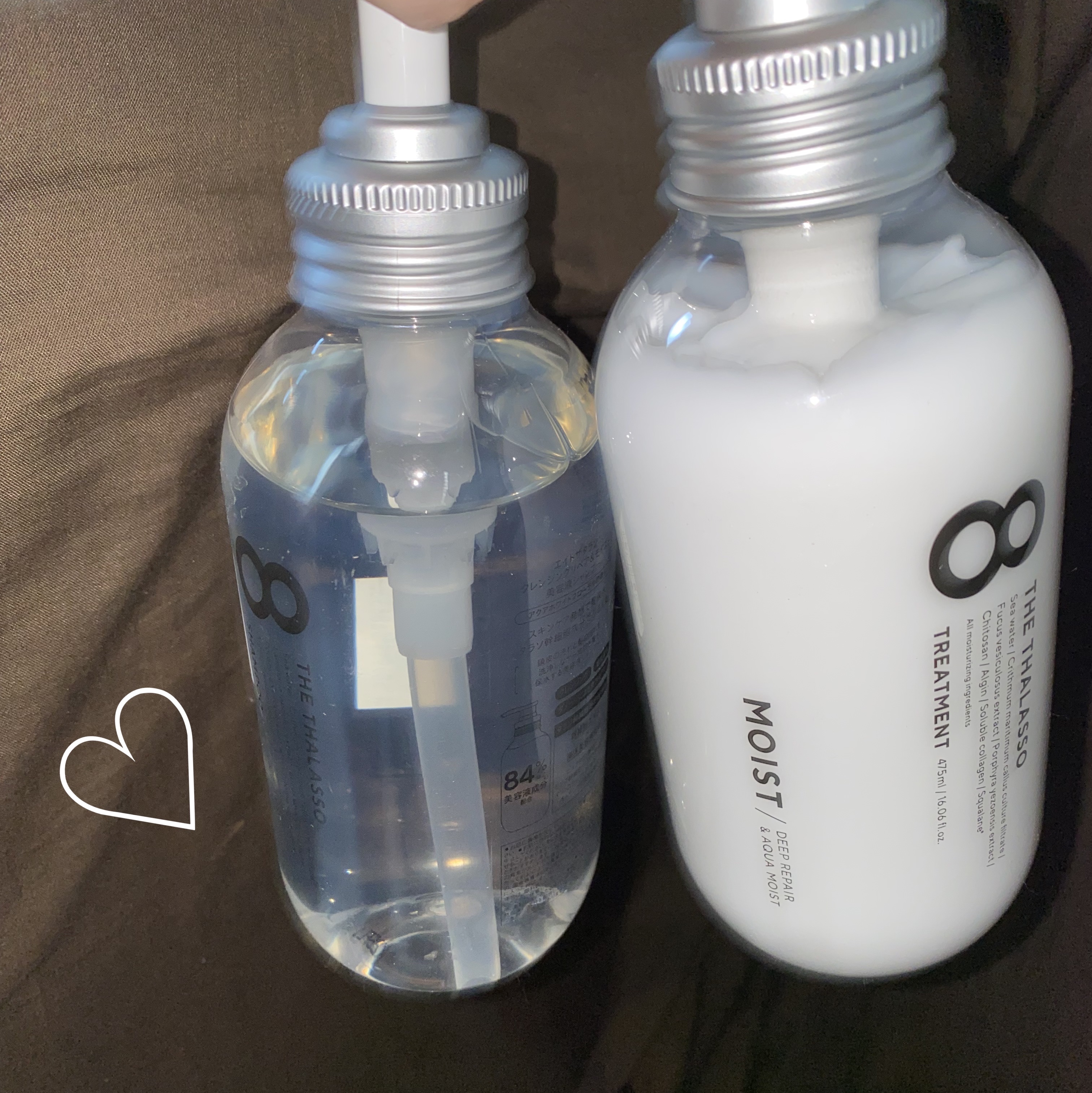 エイトザタラソ クレンジングリペア＆モイスト 美容液シャンプー/ディープリペア＆アクアモイスト 美容液トリートメント/エイトザタラソ/市販シャンプーを使ったクチコミ（1枚目）