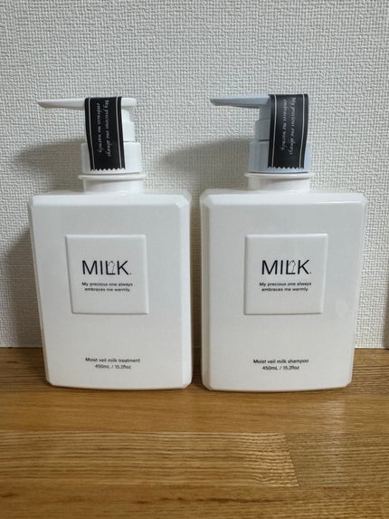 モイストヴェール シャンプー/トリートメント<無香料>/MILK./市販シャンプーを使ったクチコミ(1枚目)