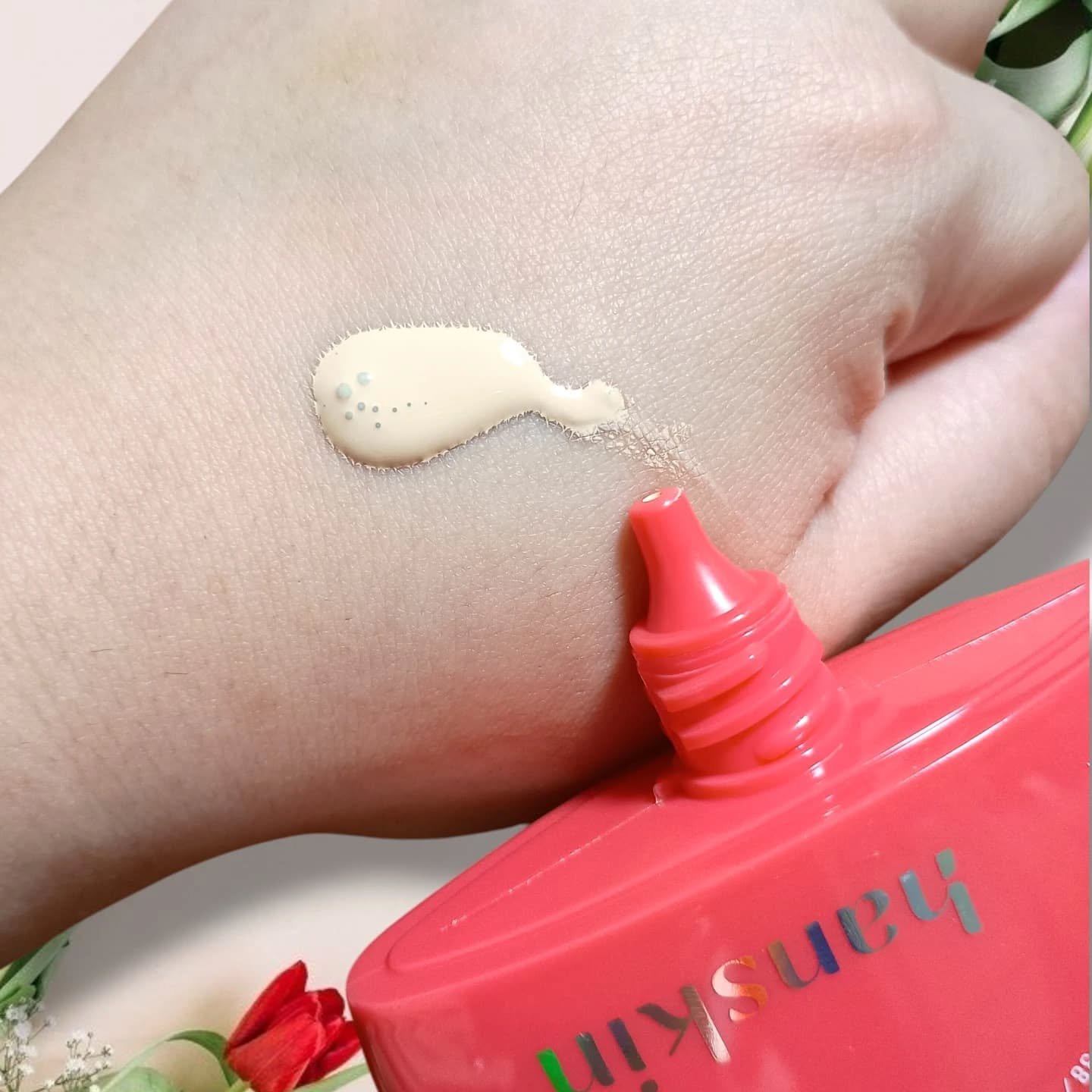 CODEON DDクリームファンデーション/ハンスキン/クリーム・エマルジョンファンデーションを使ったクチコミ（2枚目）