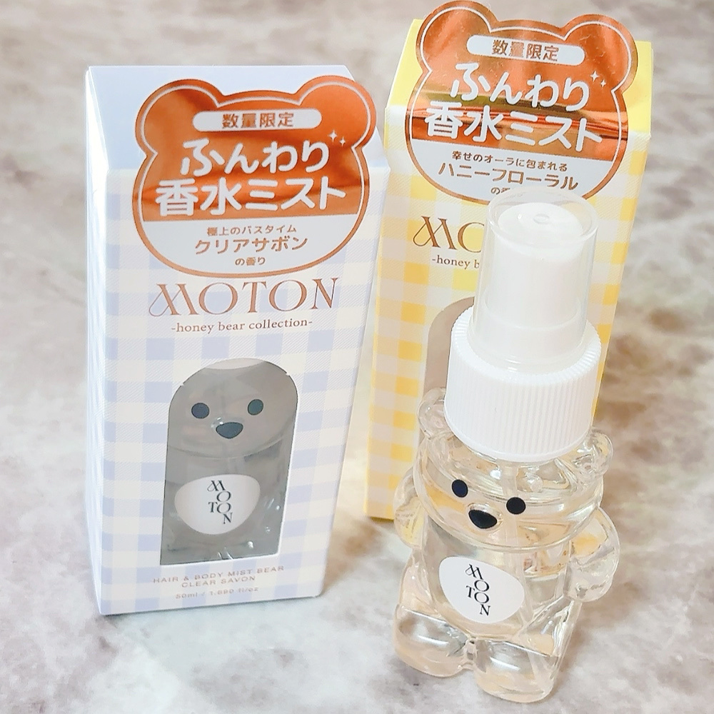 ヘア＆ボディミスト ベア FLORAL HONEY/MOTON/香水(レディース)を使ったクチコミ（1枚目）