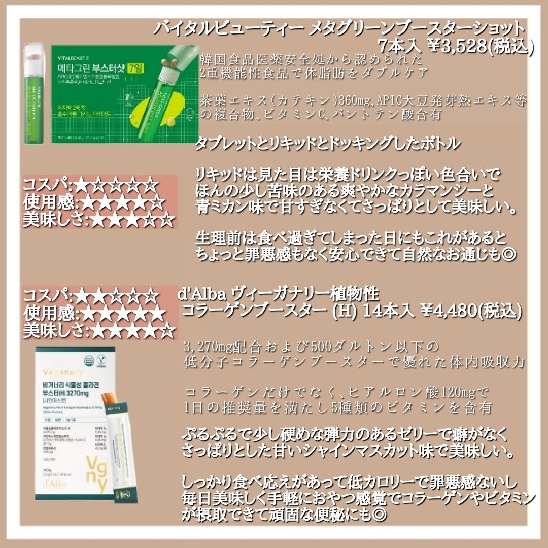 低分子コラーゲン/BB LAB/美容サプリメントを使ったクチコミ（3枚目）