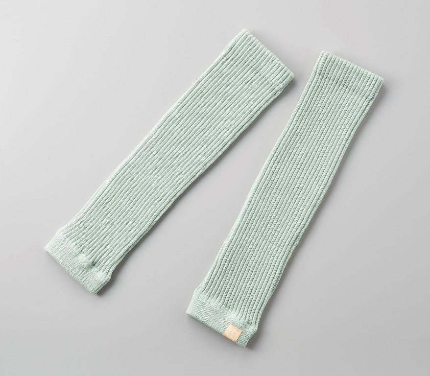 Soi Therm レッグウォーマー ミントグレー