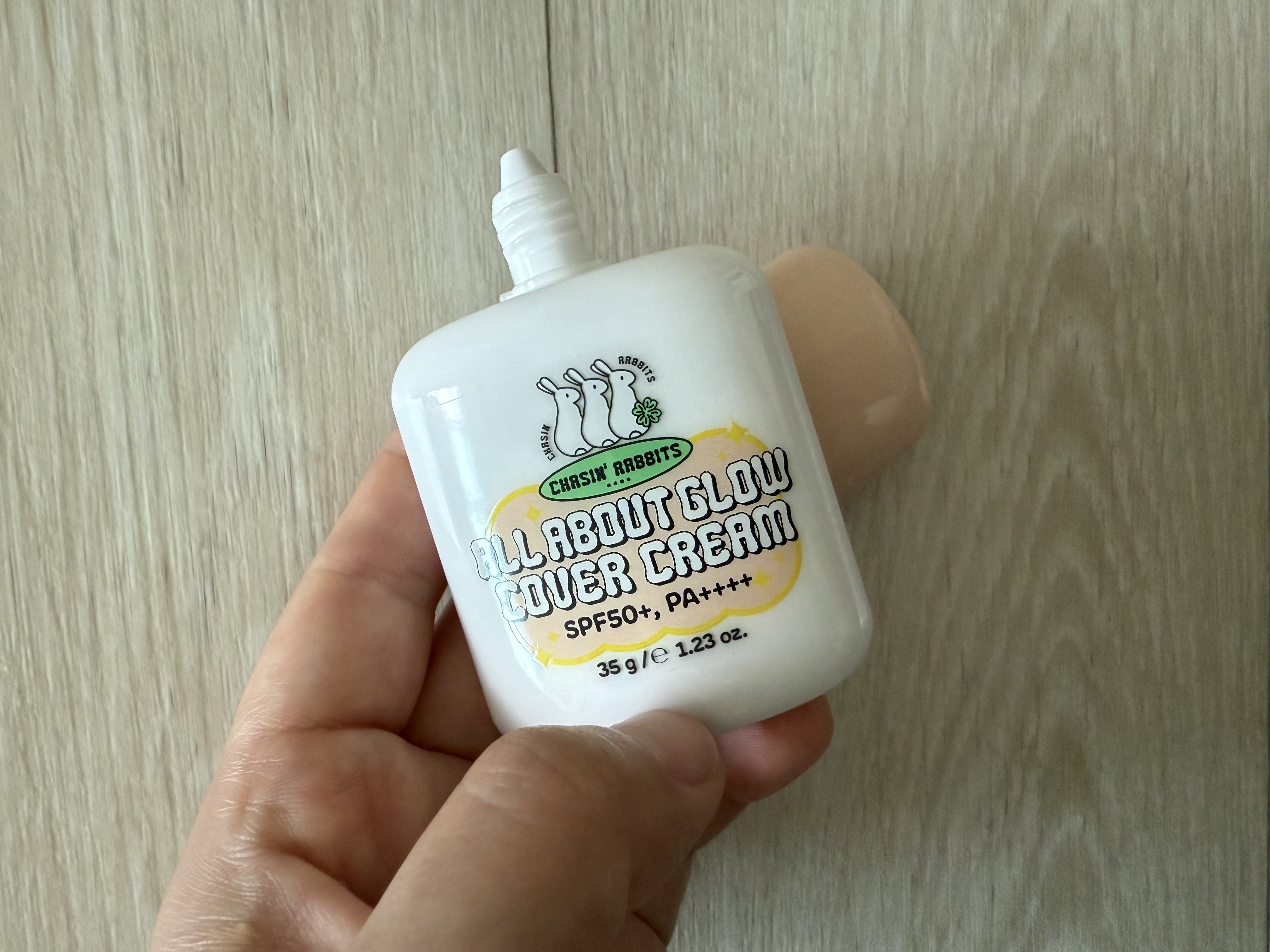 オールアバウトグロウカバークリーム/CHASIN'RABBITS/日焼け止めクリームを使ったクチコミ（2枚目）