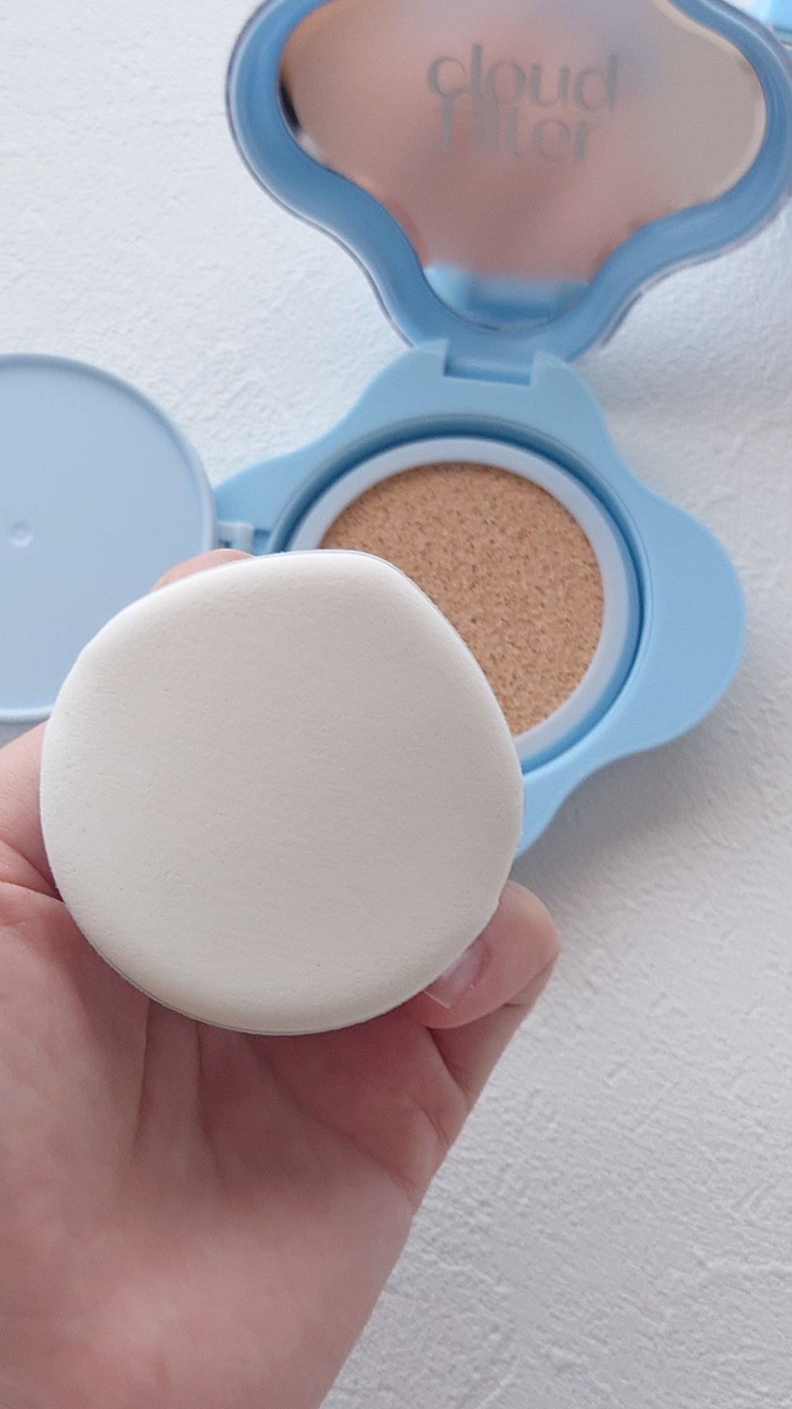 クラウドフィルタークッション/ETUDE/クッションファンデーションを使ったクチコミ（3枚目）