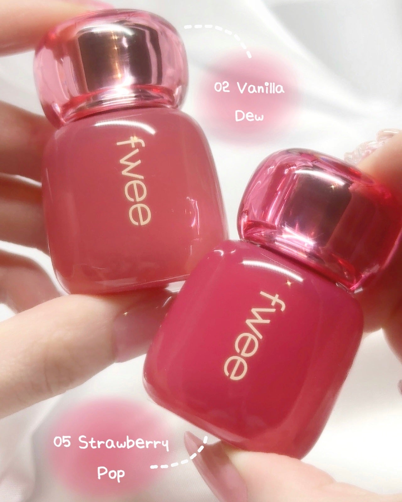 フィー 3Dボリューミングティント/fwee/リップティントを使ったクチコミ(2枚目)