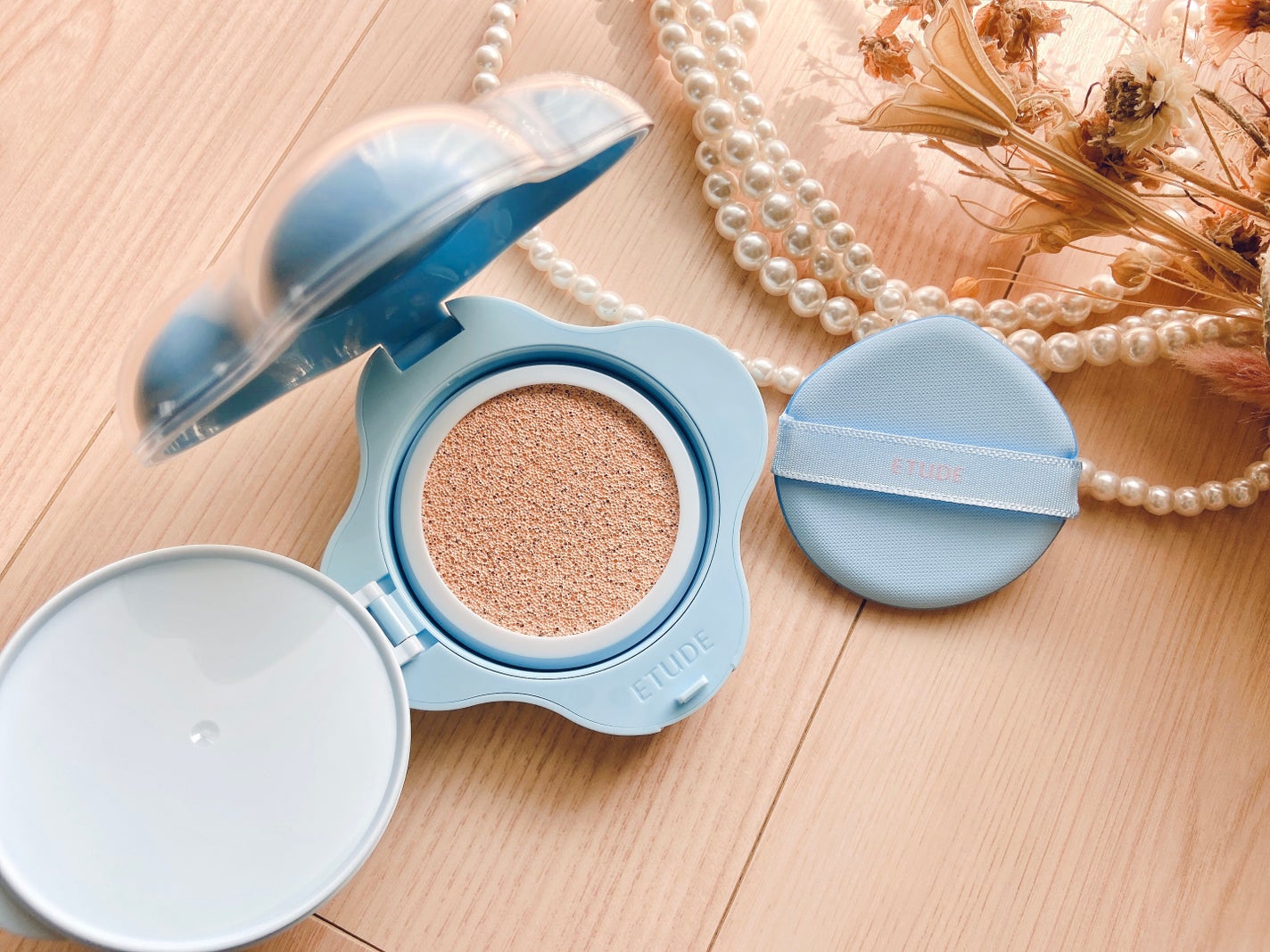 クラウドフィルタークッション/ETUDE/クッションファンデーションを使ったクチコミ(5枚目)