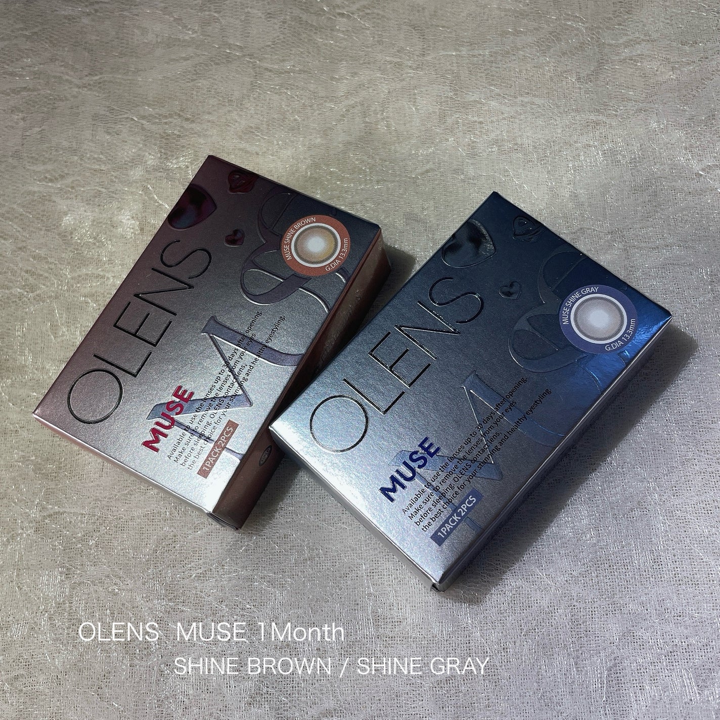 MUSE 1month/OLENS/1ヶ月(1MONTH)カラコンを使ったクチコミ(2枚目)