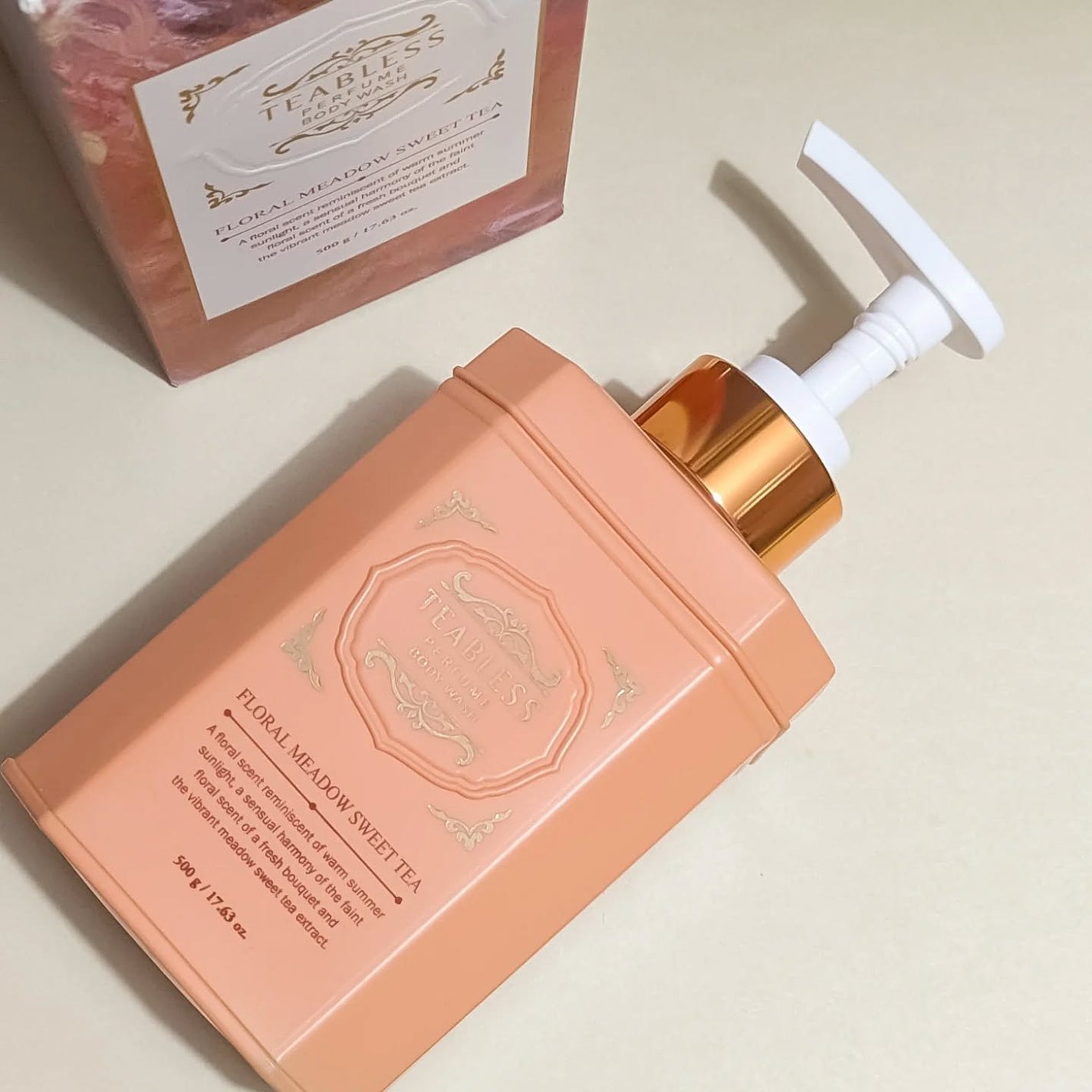フローラル メドウ スイートティー パフュームボディソープ/TEABLESS/ボディソープを使ったクチコミ(1枚目)