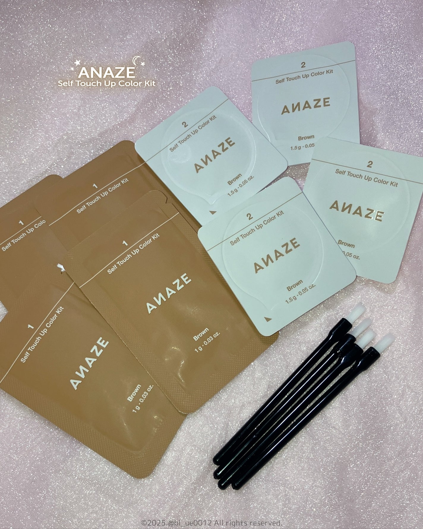 セルフタッチアップカラーキット/ANAZE/ブリーチ剤を使ったクチコミ(2枚目)