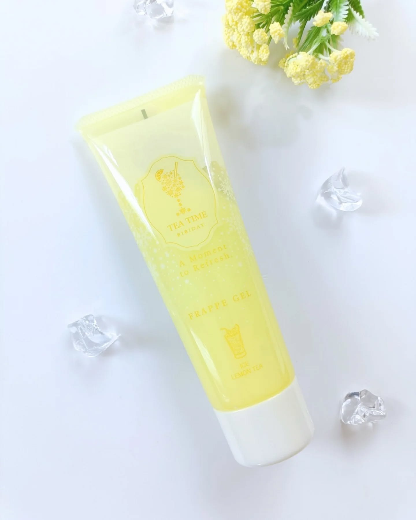 BIBIDAY TEA TIME フラッペジェル アイスレモンティーの香り　/BIBIDAY/ボディローションを使ったクチコミ（1枚目）