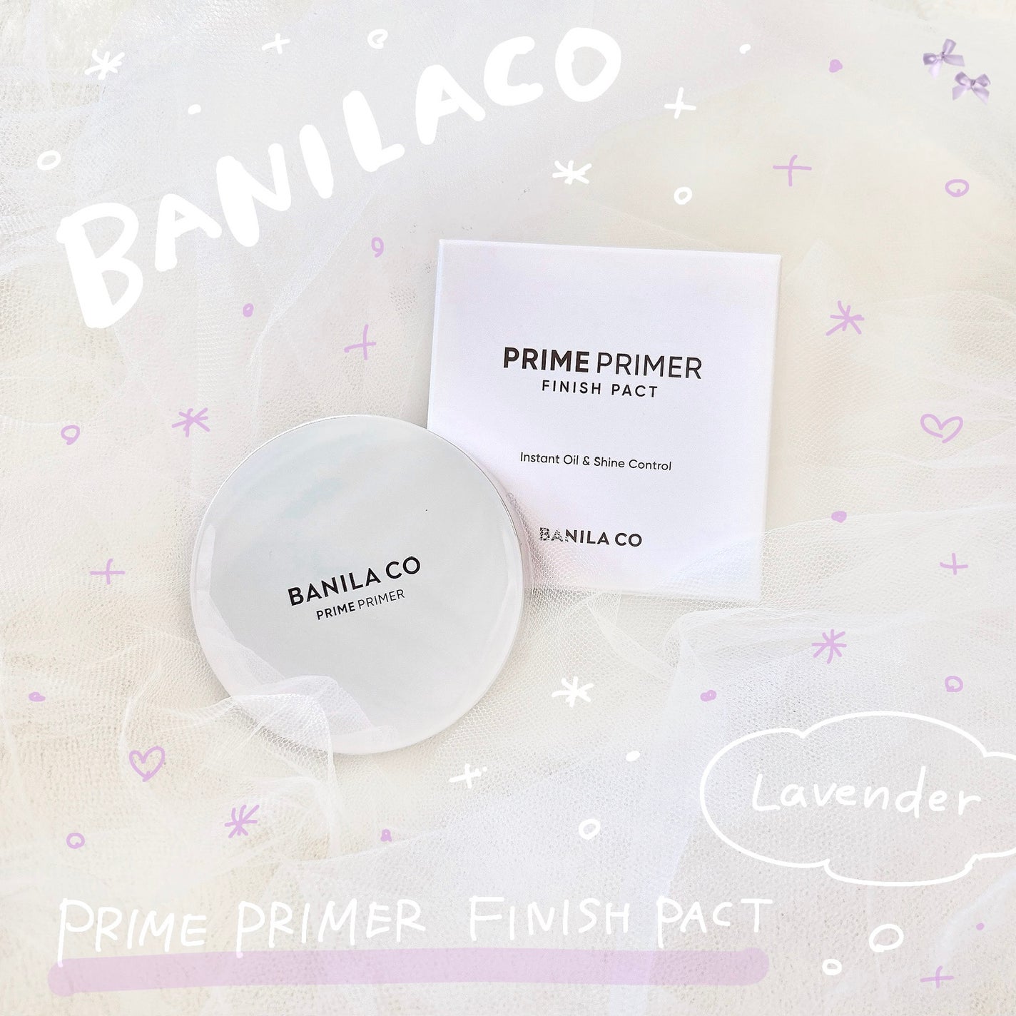 バニラコ プライムプライマーフィニッシュパクト ラベンダー/BANILA CO/プレストパウダーを使ったクチコミ(1枚目)