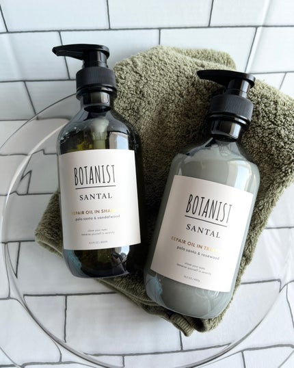 ボタニスト サンタル リペアオイルインシャンプー/トリートメント/BOTANIST/市販シャンプーを使ったクチコミ(1枚目)