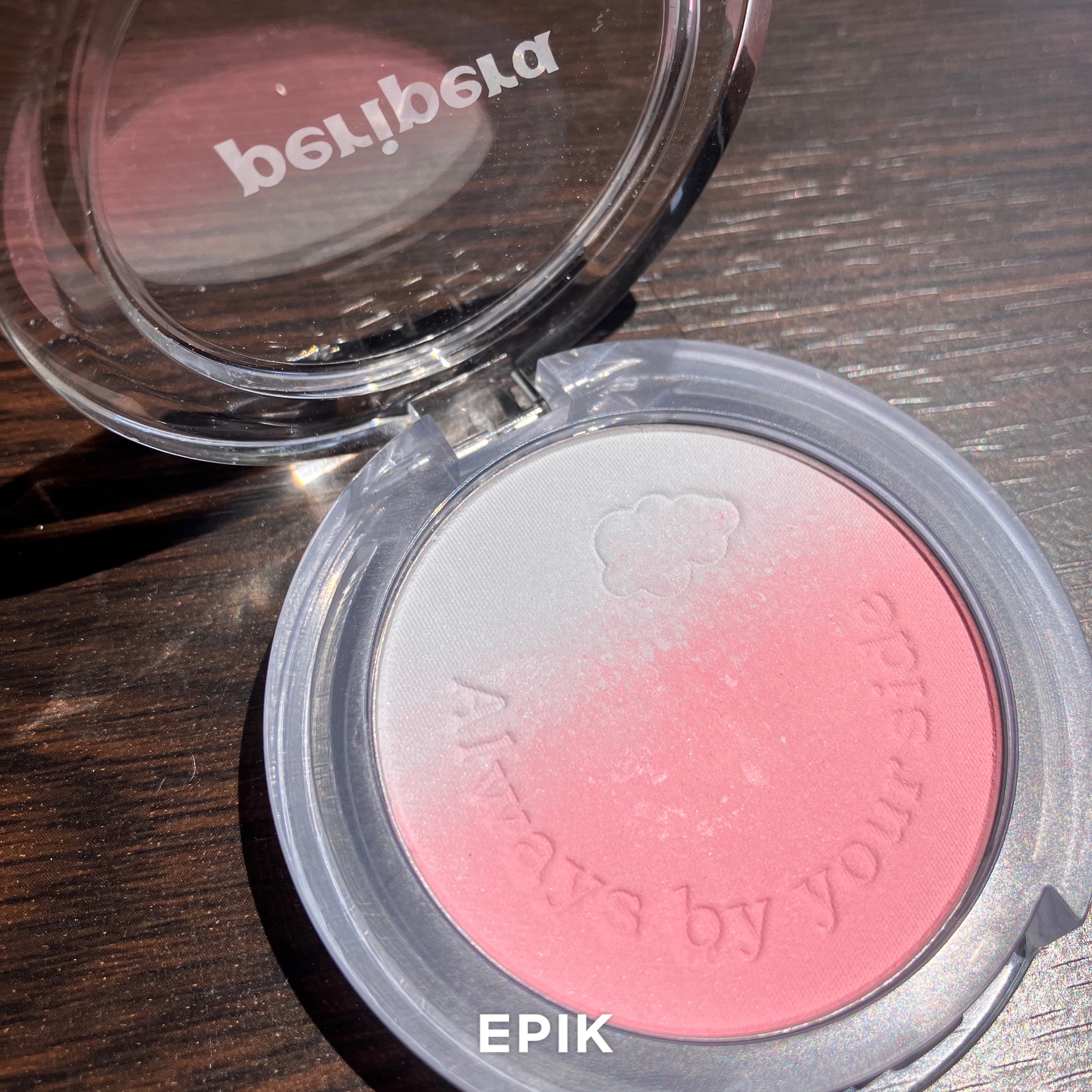 ピュア ブラッシュド サンシャイン チーク/PERIPERA/パウダーチークを使ったクチコミ（2枚目）