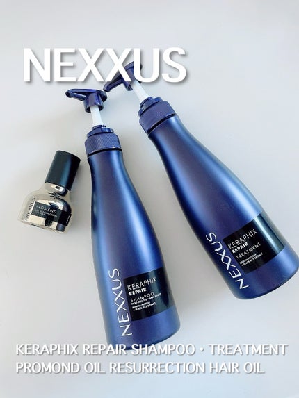 ケラフィックスリペア シャンプー・トリートメント/NEXXUS(ネクサス)/市販シャンプーを使ったクチコミ(1枚目)