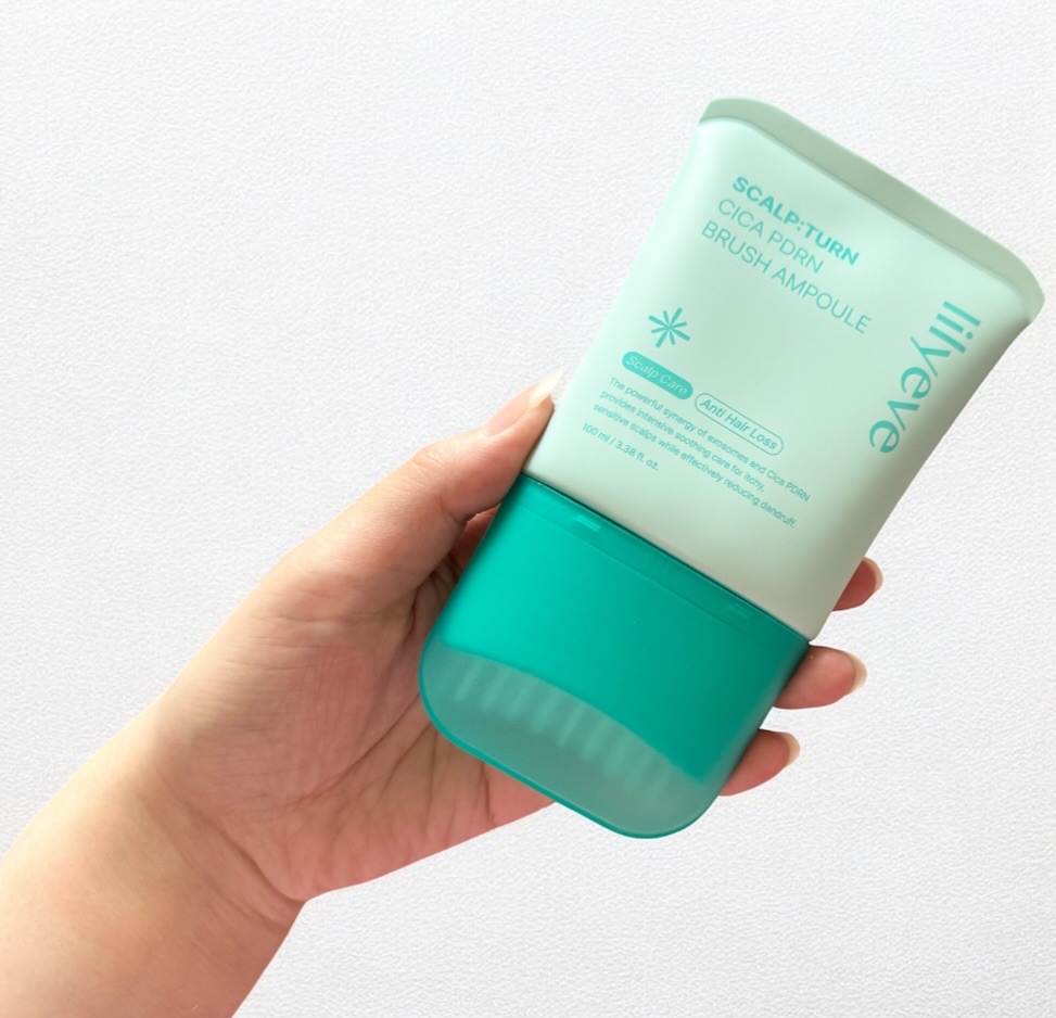 スカルプターンヘアアンプル/リリーイブ/頭皮ローションを使ったクチコミ（3枚目）