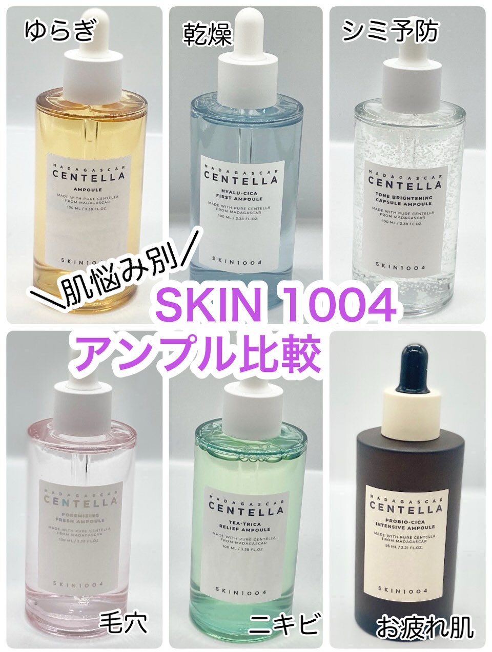 センテラ アンプル/SKIN1004/美容液を使ったクチコミ（1枚目）