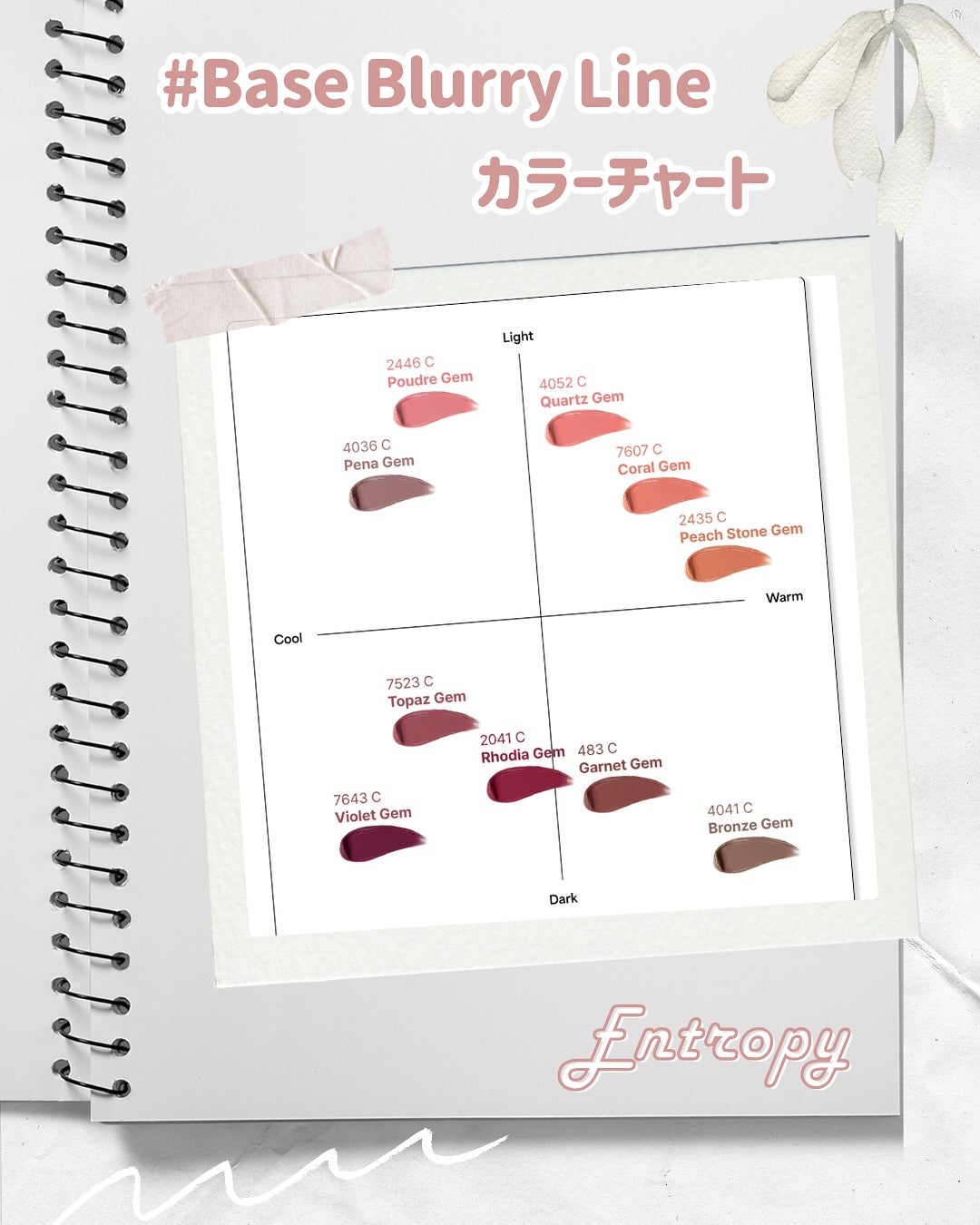 エントロピー チャームティント ベースブラリー/ENTROPY/リップティントを使ったクチコミ(4枚目)