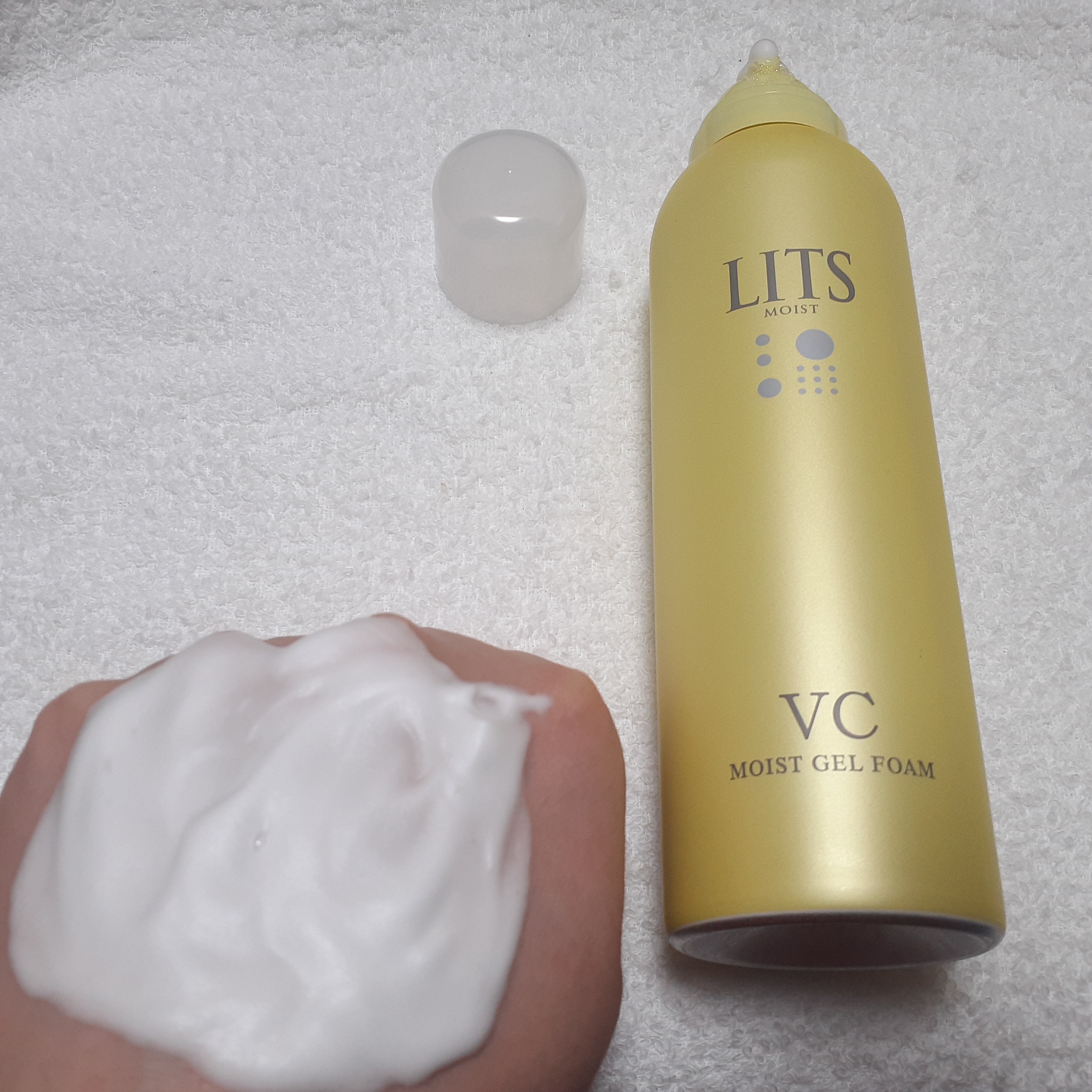 モイストC ジェル泡洗顔 リラックスハーブの香り/リッツ/泡洗顔を使ったクチコミ（3枚目）