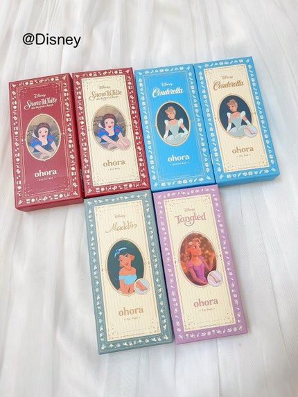 ハンド&ペディキュアセット Disney collection/ohora/ネイルシールを使ったクチコミ(4枚目)