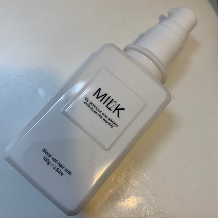 モイストヴェール ヘアミルク<無香料>/MILK./ヘアミルクを使ったクチコミ(1枚目)