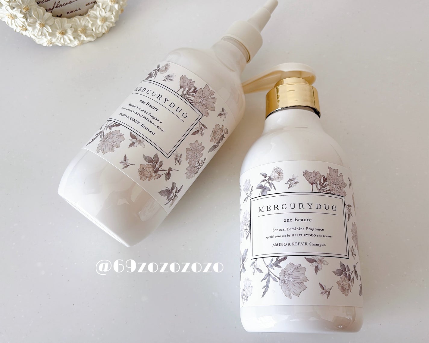 フレグランスシャンプー&ウォータートリートメント スパークリングフローラルの香り/MERCURYDUO/市販シャンプーを使ったクチコミ(2枚目)