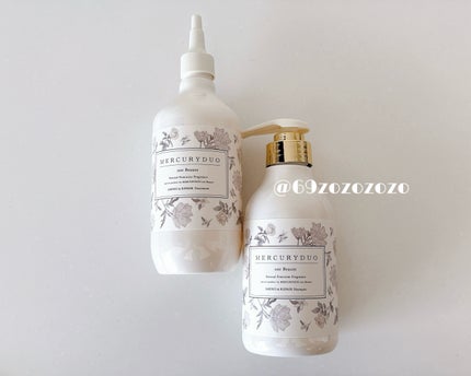 フレグランスシャンプー&ウォータートリートメント スパークリングフローラルの香り/MERCURYDUO/市販シャンプーを使ったクチコミ(4枚目)