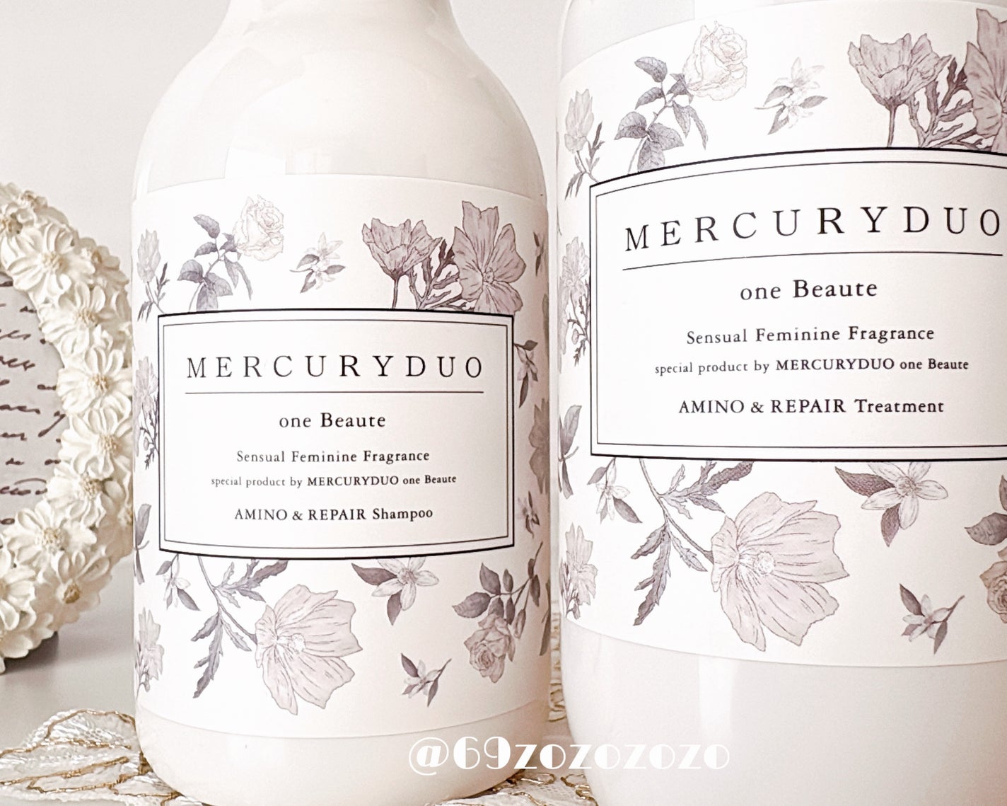 フレグランスシャンプー&ウォータートリートメント スパークリングフローラルの香り/MERCURYDUO/市販シャンプーを使ったクチコミ(5枚目)