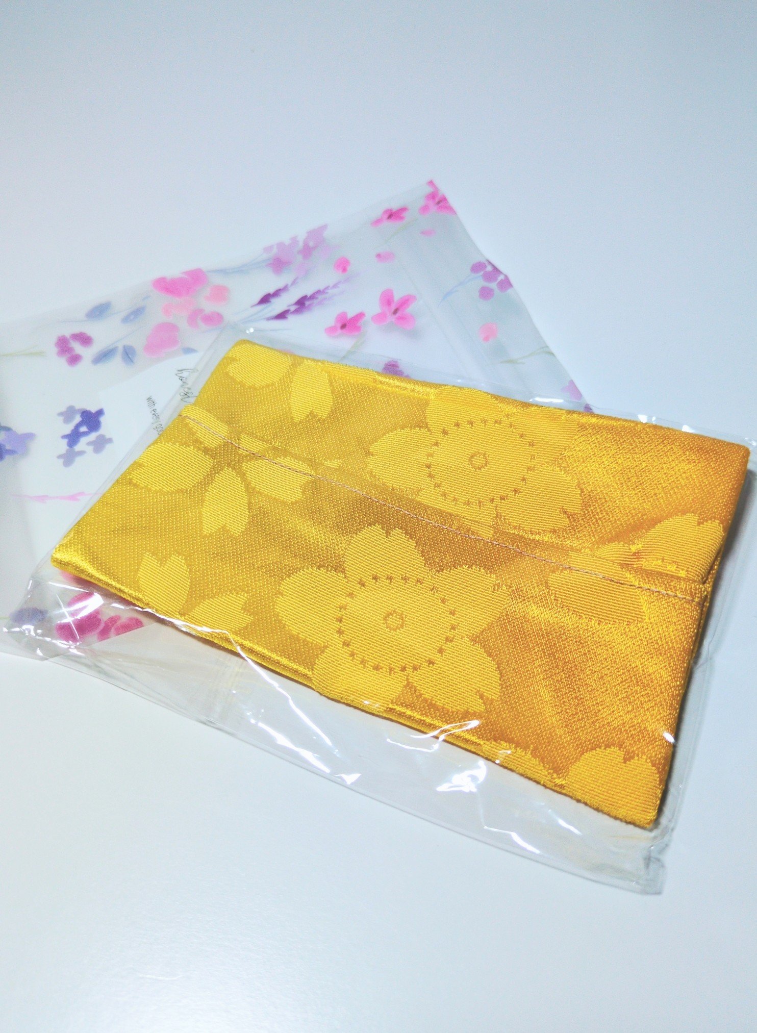 ポケットティッシュカバー/ハンドメイド/ティッシュを使ったクチコミ（1枚目）