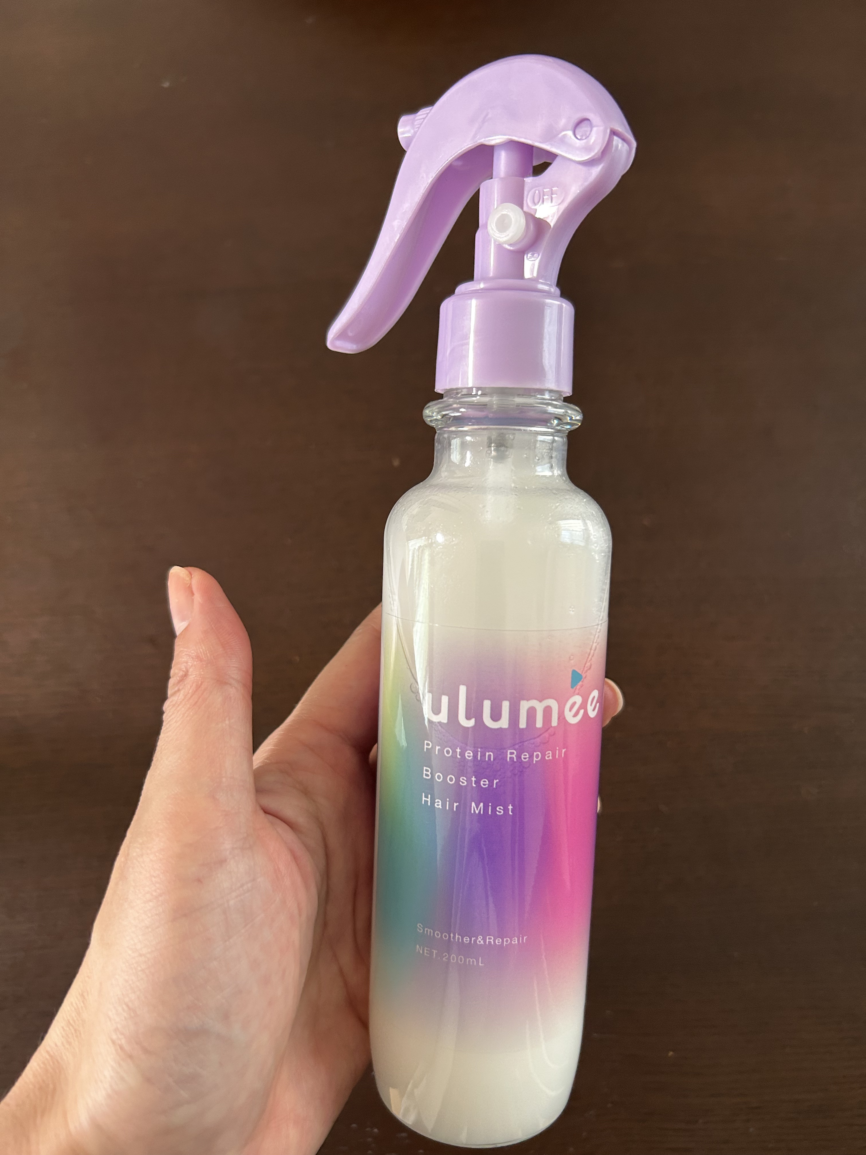 プロテインリペア ブースターヘアミスト/ulumee/ヘアミストを使ったクチコミ（1枚目）