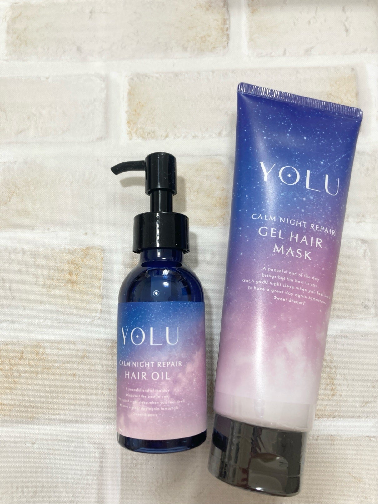 ヨル カームナイトリペアジェルヘアマスク/YOLU/ヘアマスク・ヘアパックを使ったクチコミ(2枚目)