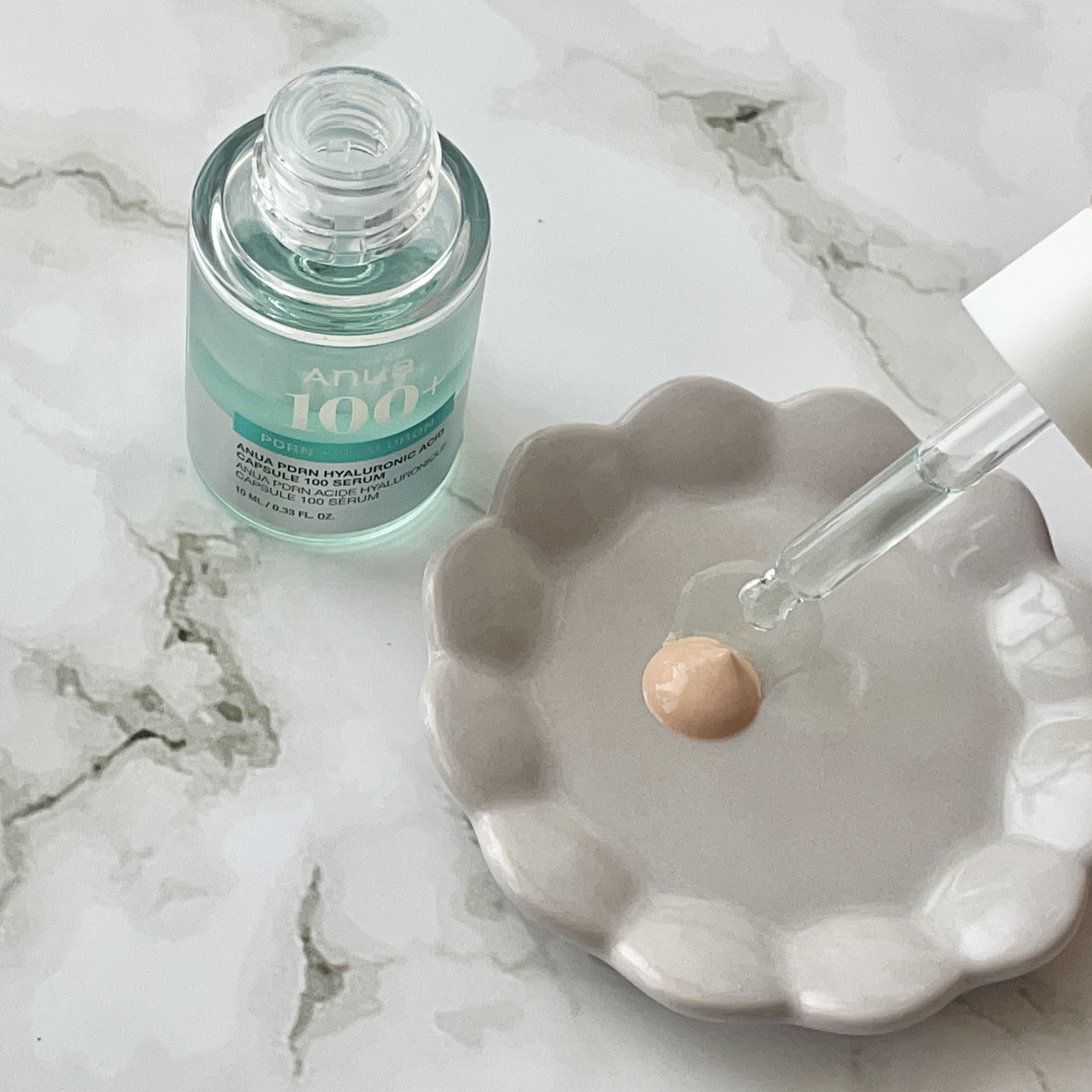 PDRNヒアルロン酸カプセル100セラム/Anua/美容液を使ったクチコミ（2枚目）