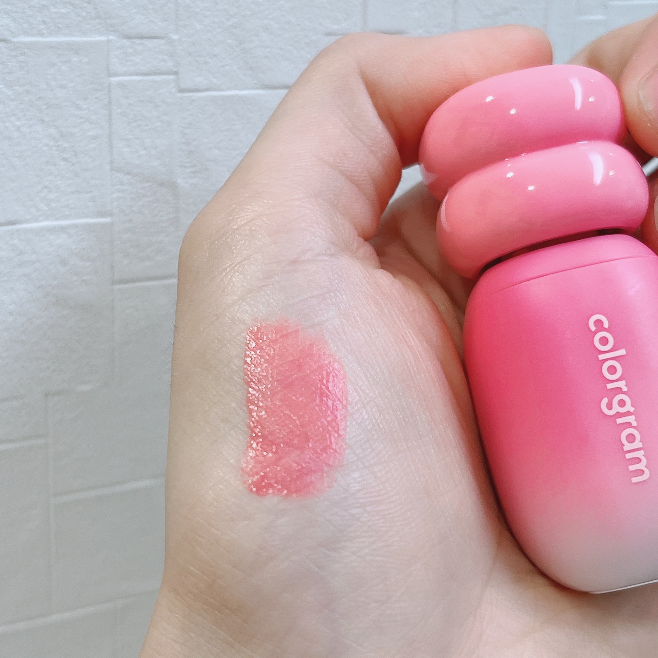 カラーグラム ジューシージャムブラーティント/Colorgram/リップティントを使ったクチコミ（2枚目）