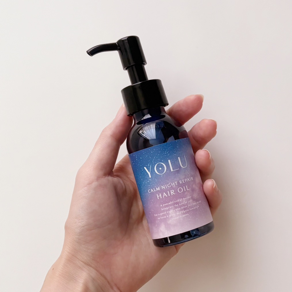 ヨル　カームナイトリペアヘアオイル/YOLU/ヘアオイルを使ったクチコミ（3枚目）