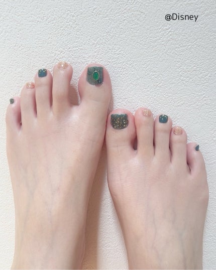 ハンド&ペディキュアセット Disney collection/ohora/ネイルシールを使ったクチコミ(5枚目)