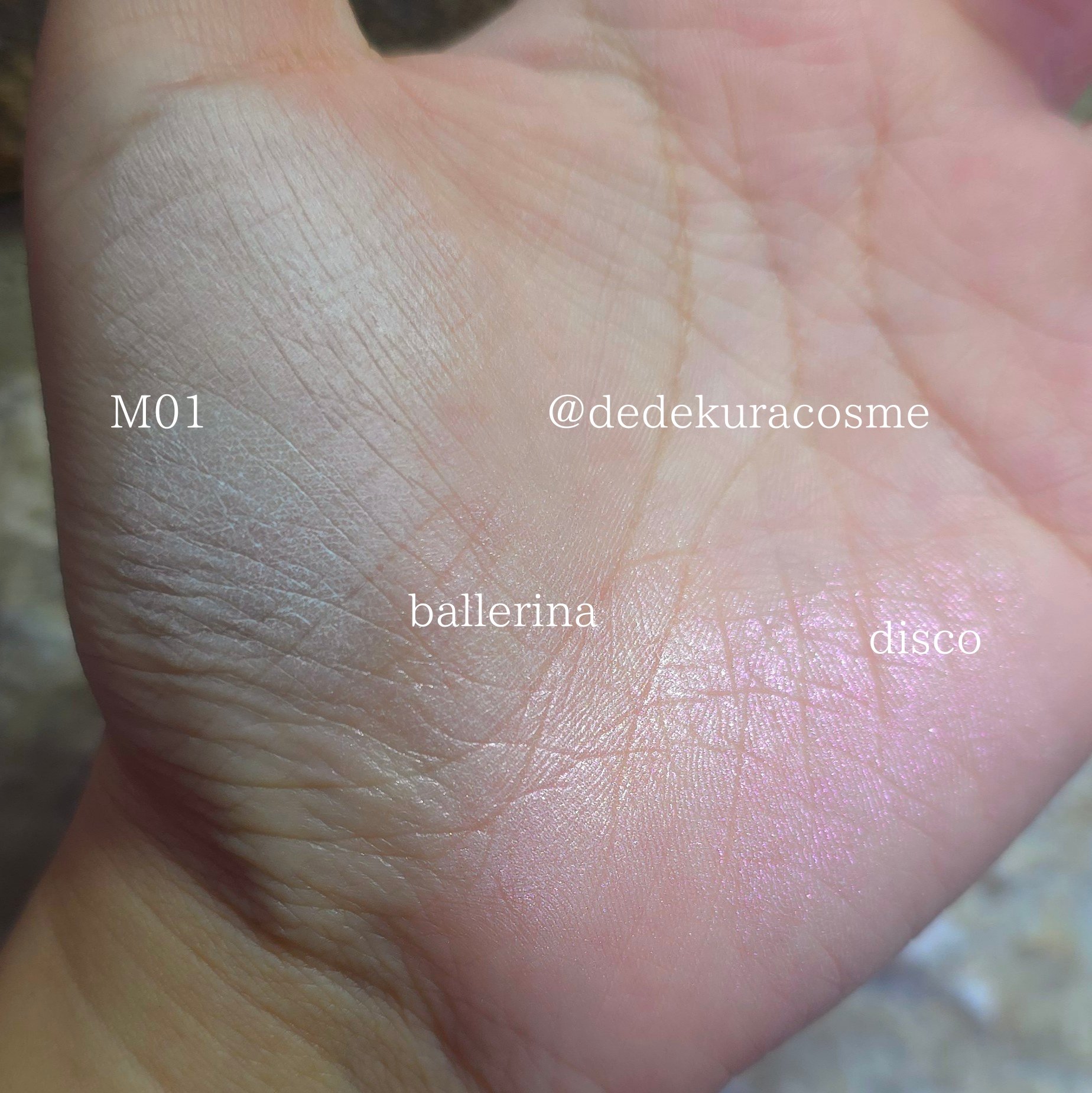 フェイスボリューマーハイライター/mude./パウダーハイライトを使ったクチコミ（2枚目）