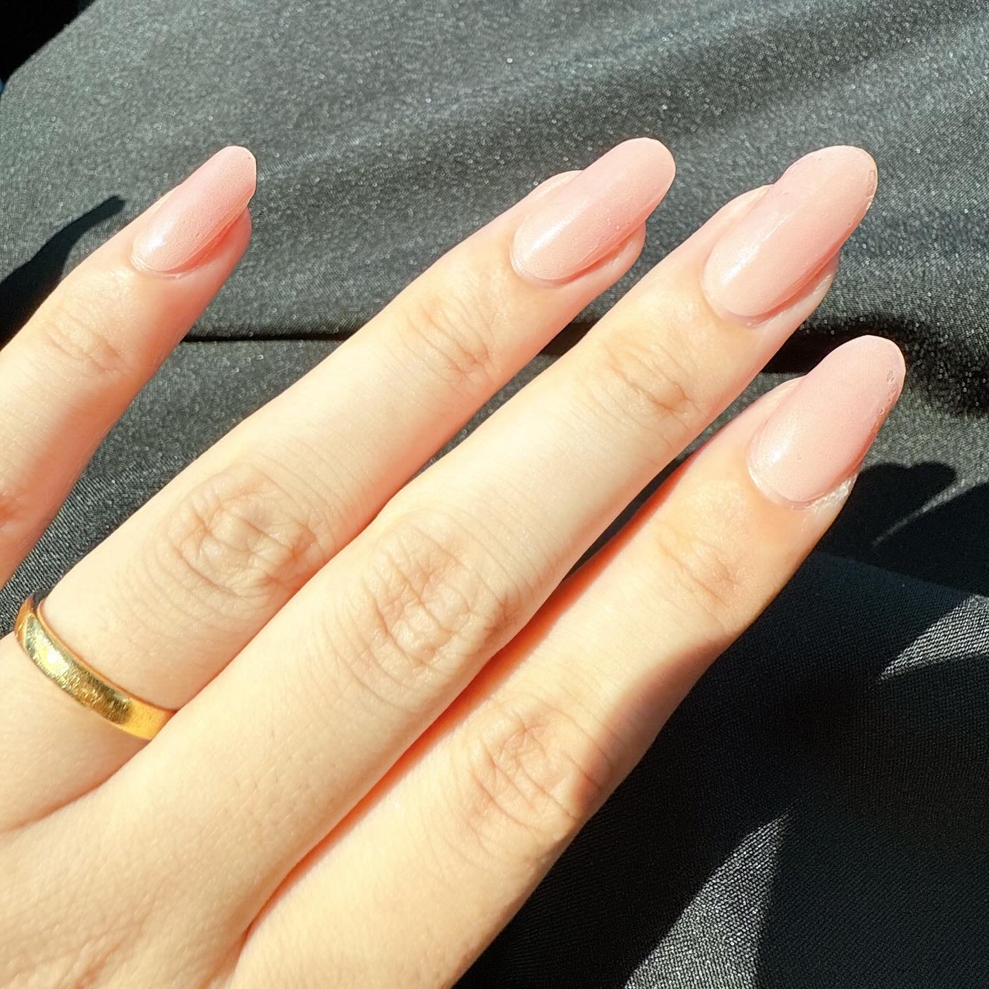 セミキュアジェルネイル（ハンド） ND-173 N Milk Rose (Blooming Collection)/ohora/ネイルシールを使ったクチコミ（1枚目）