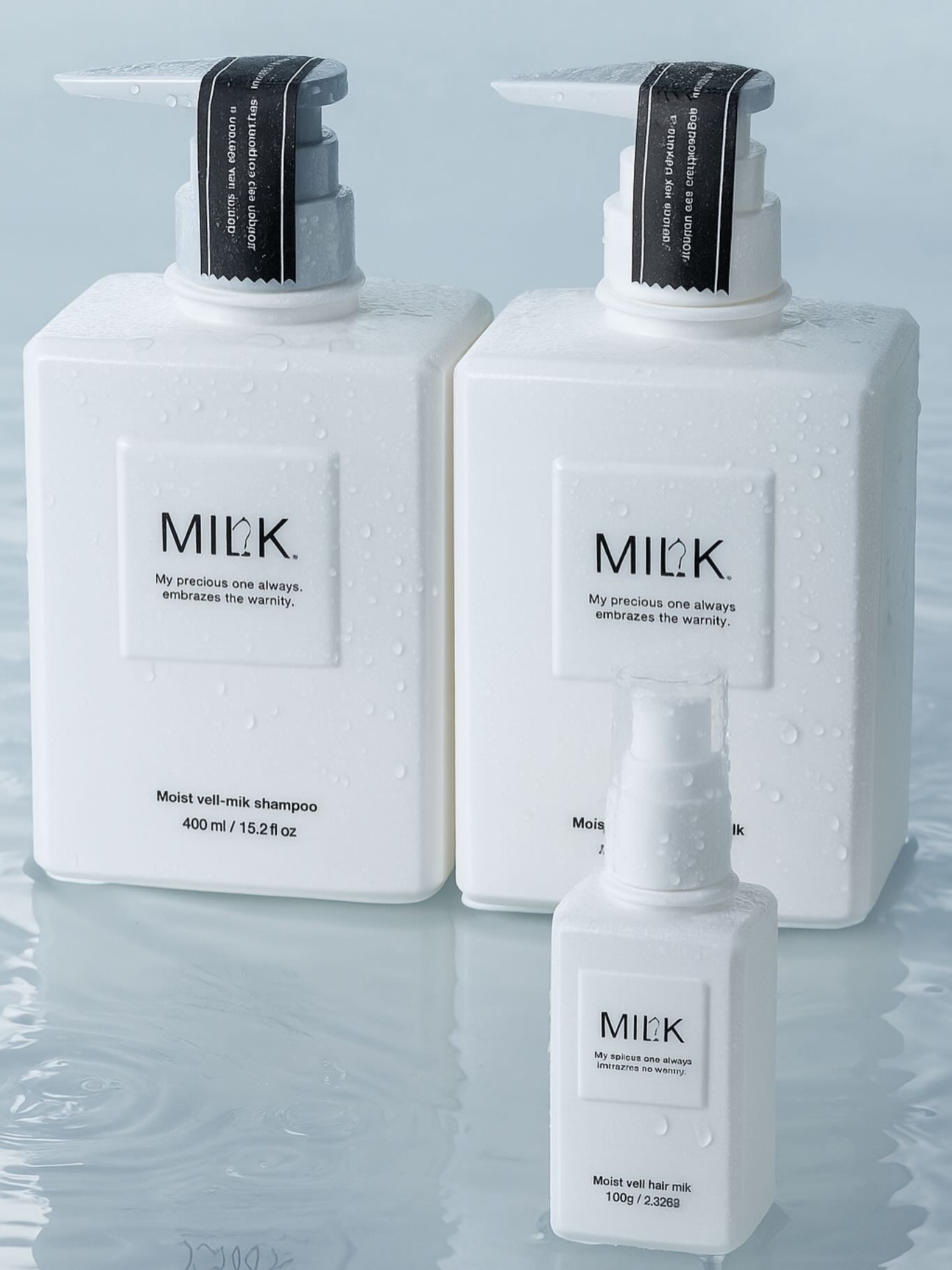 モイストヴェール シャンプー/トリートメント＜無香料＞/MILK./市販シャンプーを使ったクチコミ（1枚目）