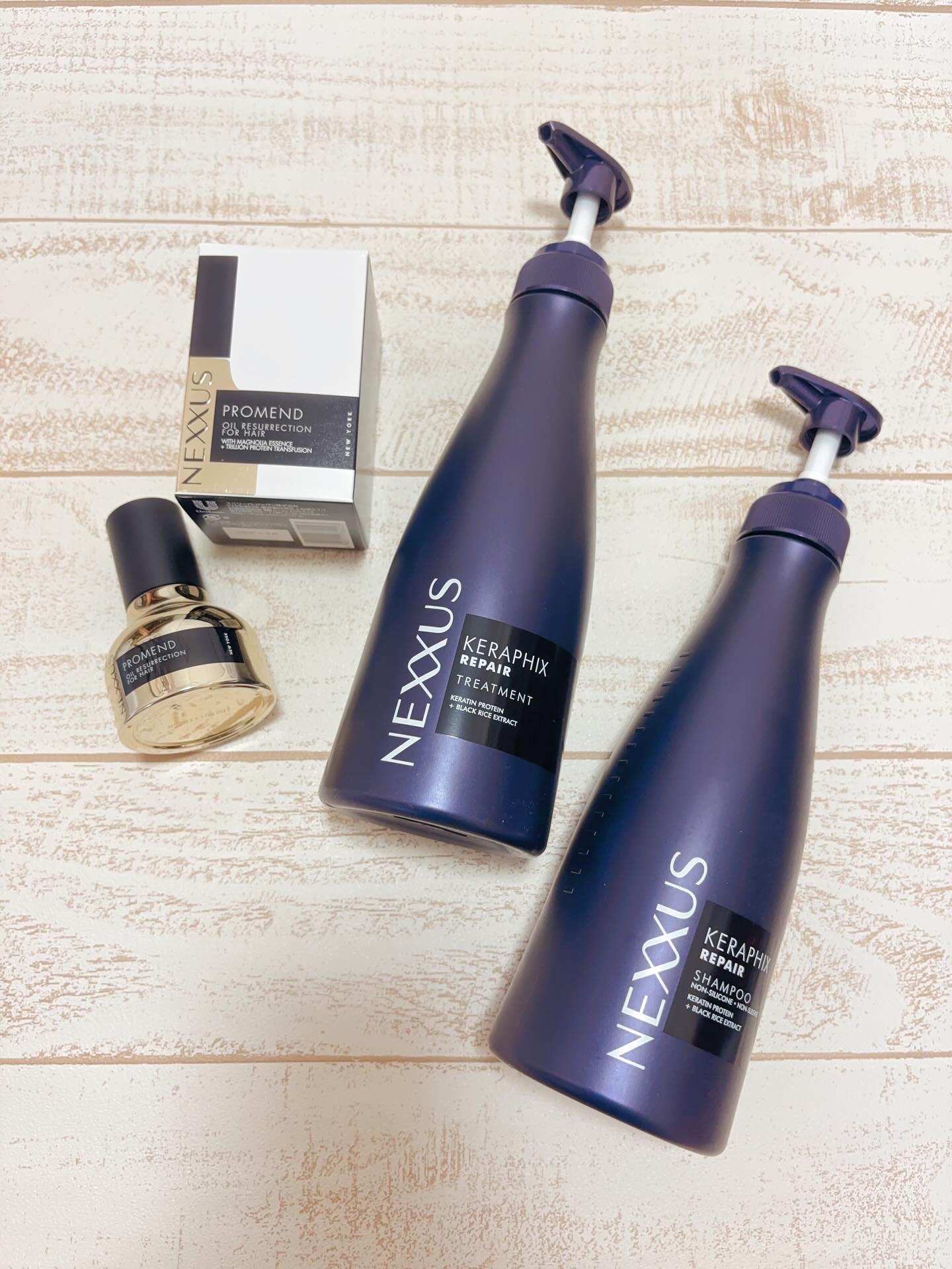 ネクサス ケラフィックスリペア シャンプー/トリートメント/NEXXUS(ネクサス)/市販シャンプーを使ったクチコミ（1枚目）