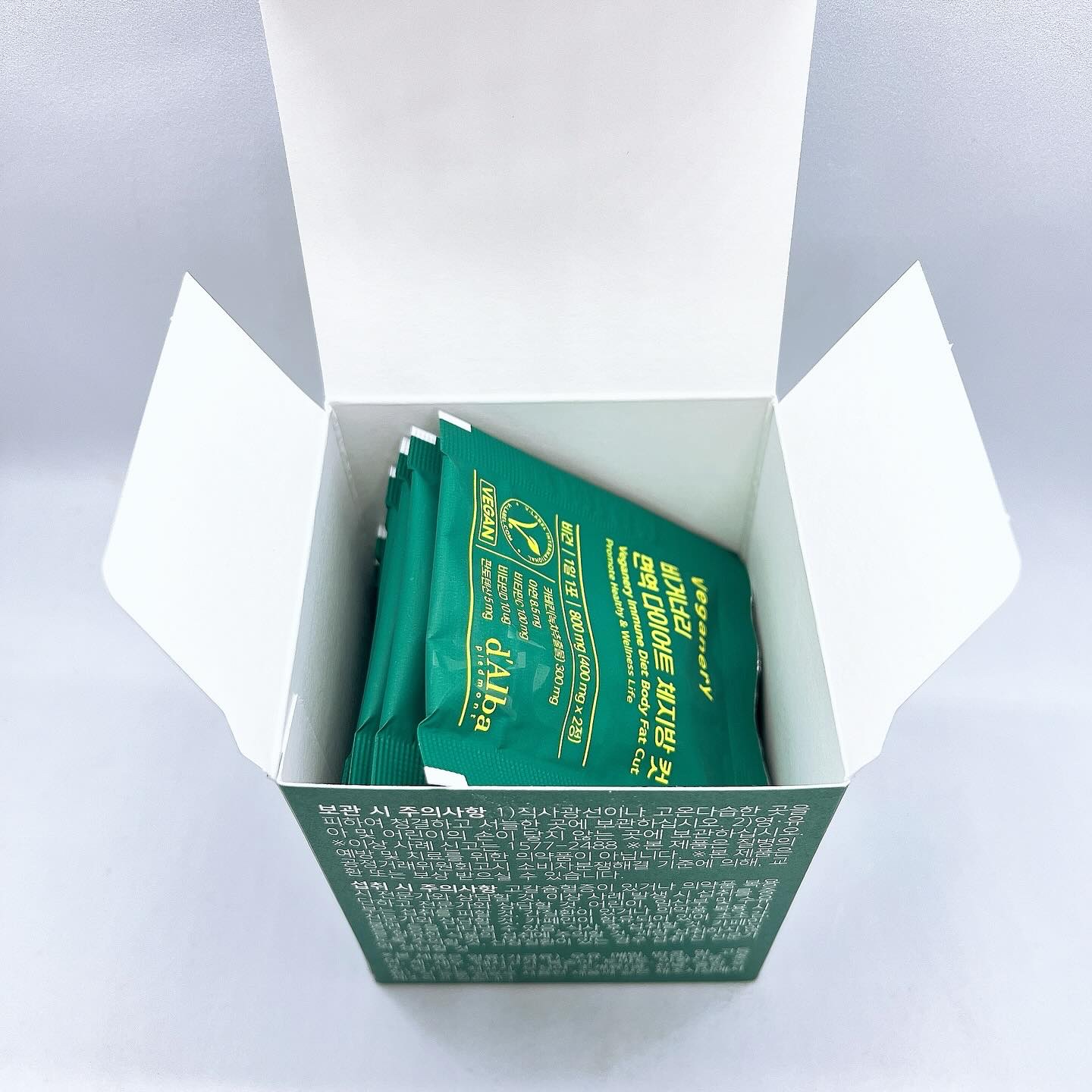 ヴィーガナリー 免疫ダイエット体脂肪カット/ダルバ/ボディサプリメントを使ったクチコミ（2枚目）