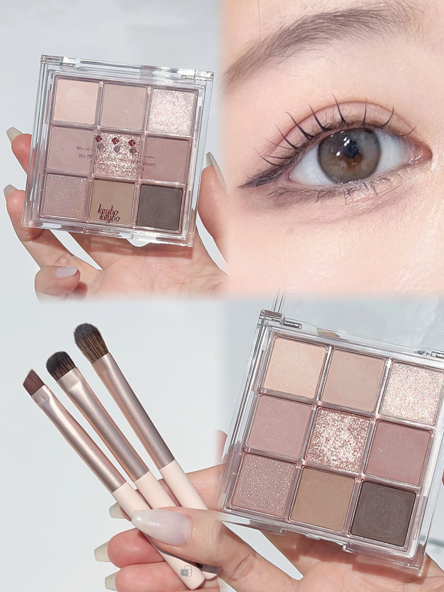 KEYBO FALL IN LOVE SHADOW PALETTE/keybo/アイシャドウパレットを使ったクチコミ(7枚目)