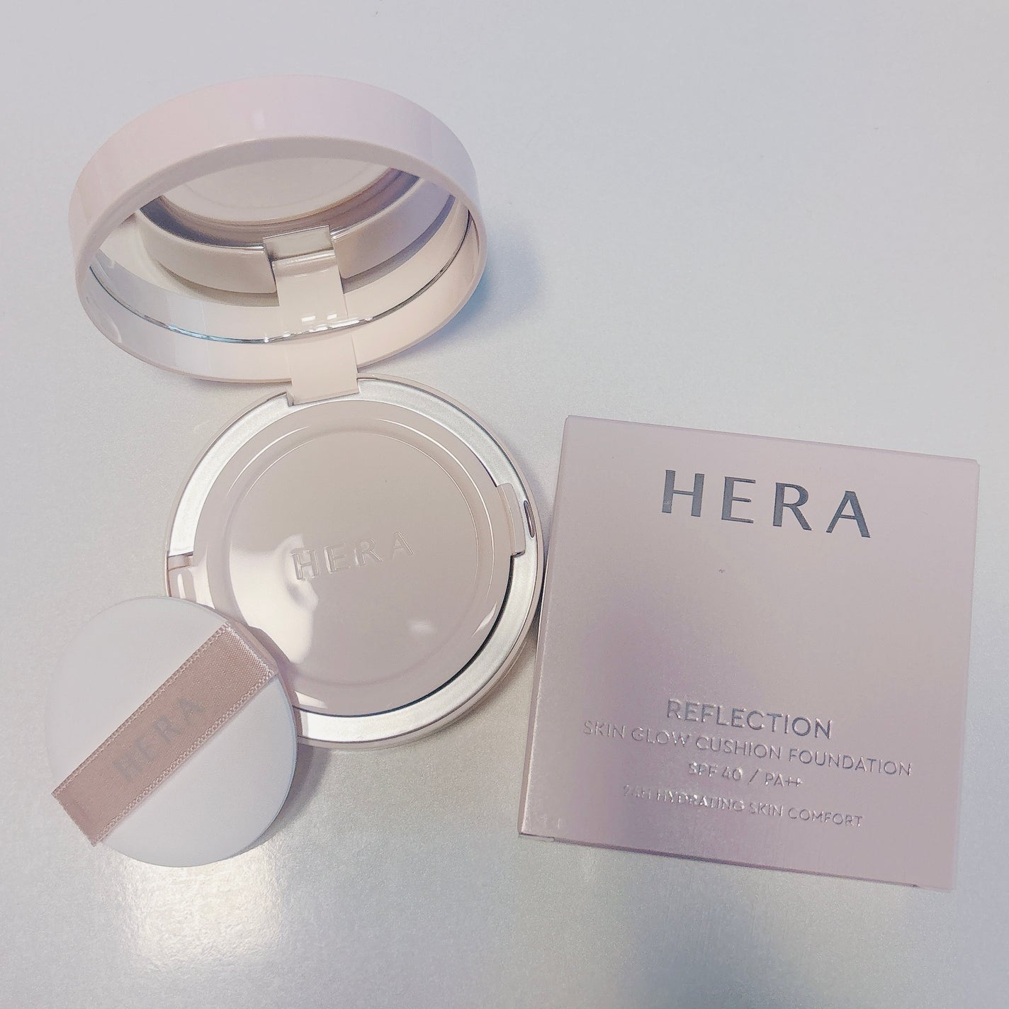 リフレクション スキン グロウ クッション ファンデーション/HERA/クッションファンデーションを使ったクチコミ(1枚目)